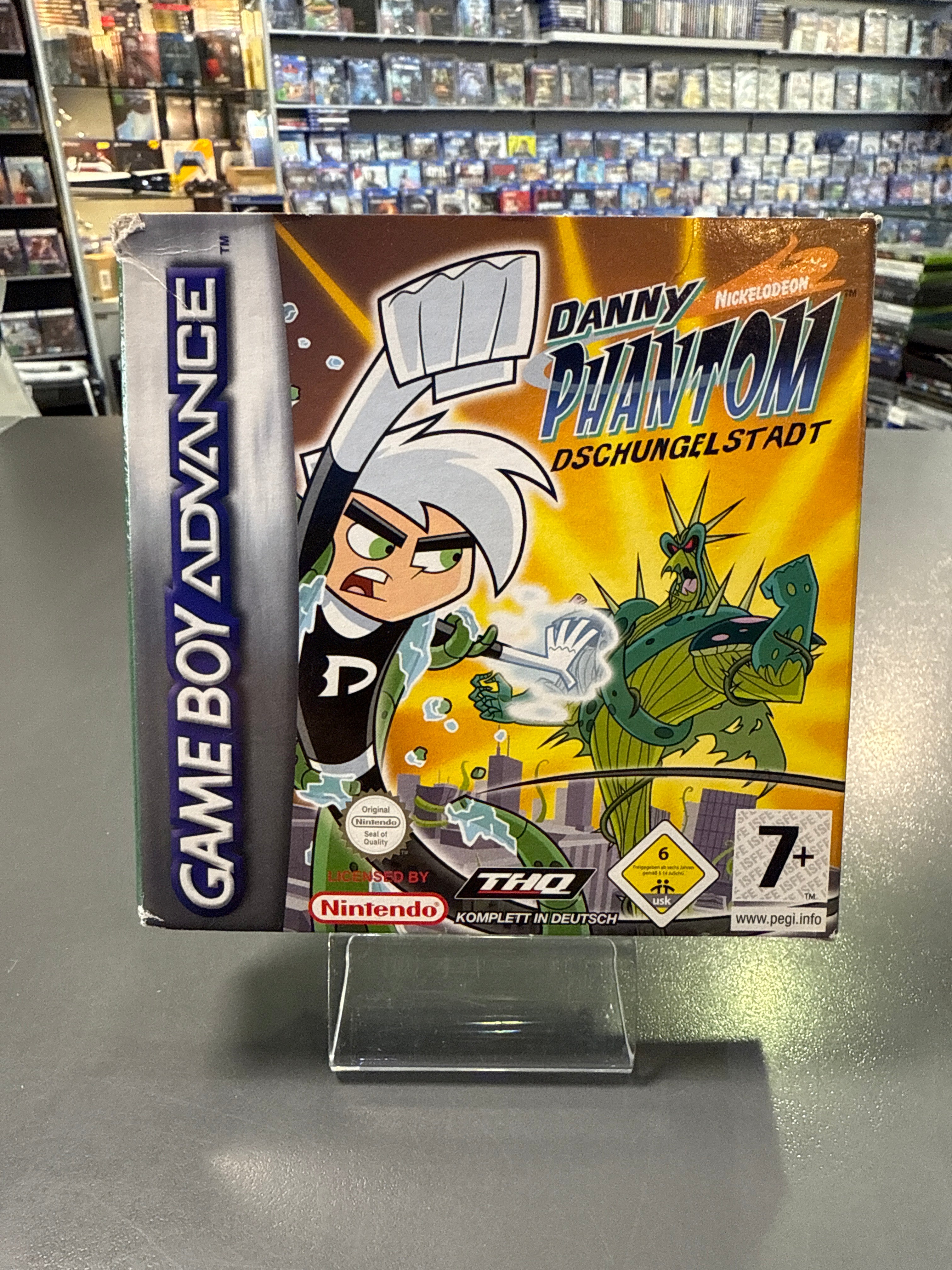 Danny Phantom Dschungelstadt Gameboy Advance OVP *gebraucht