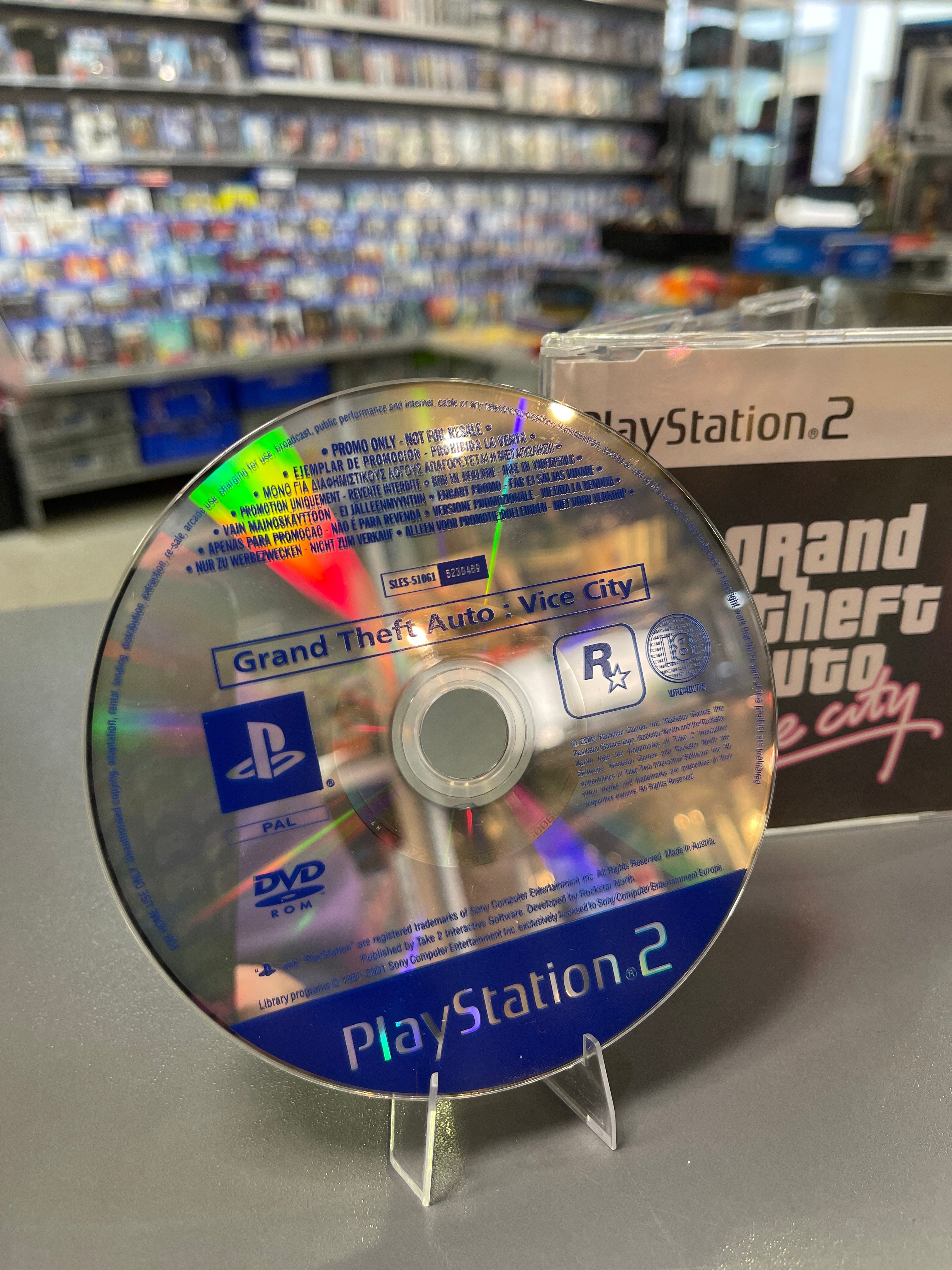 GTA Vice City Promo Disc Only PlayStation 2 *gebraucht