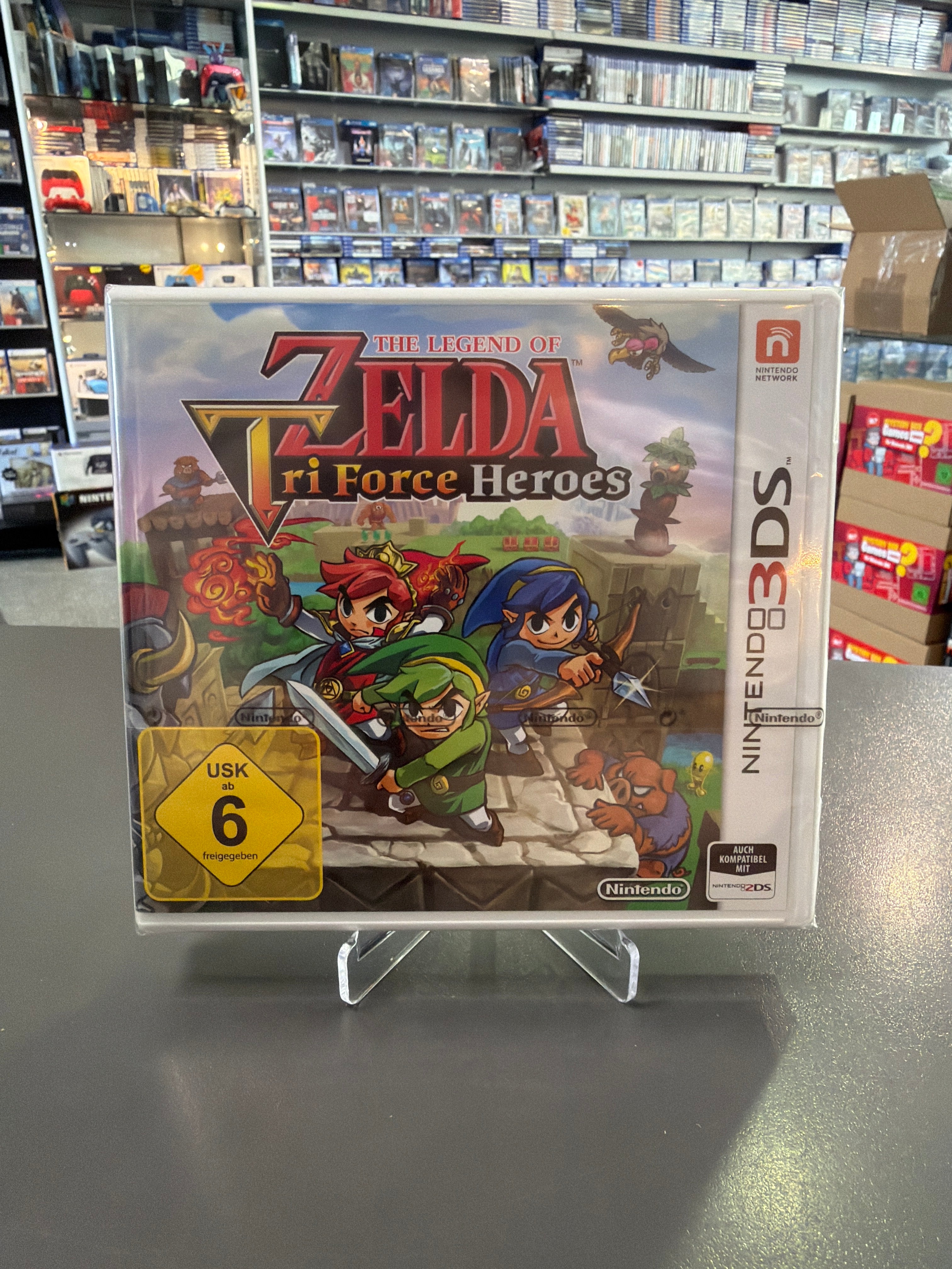 The Legend of Zelda: TriForce Heroes - Nintendo 3DS / 2DS *Neu