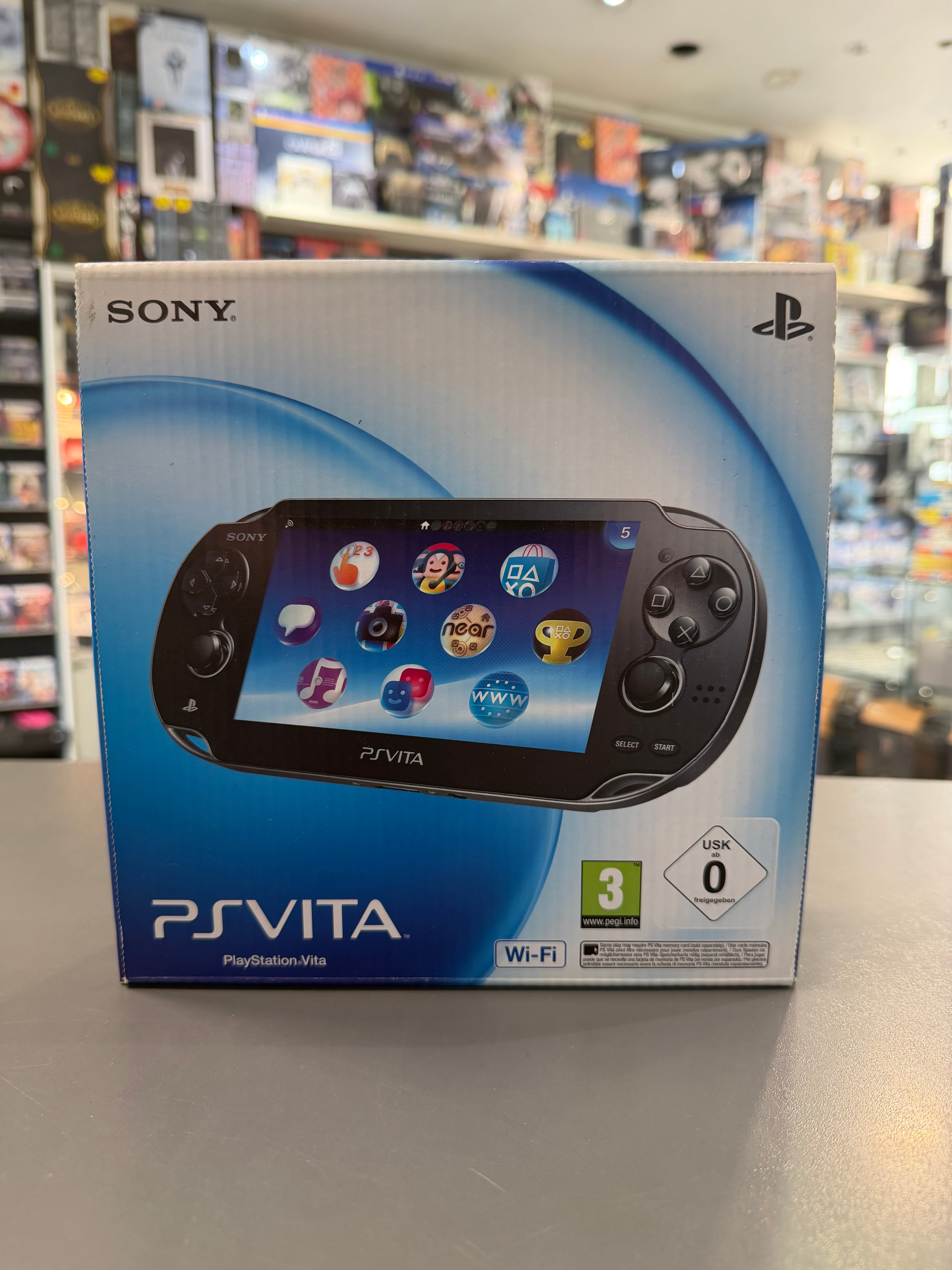 Sony PS Vita Konsole | PlayStation | Handheld | Wi-Fi | Schwarz | 4GB mit OVP *gebraucht