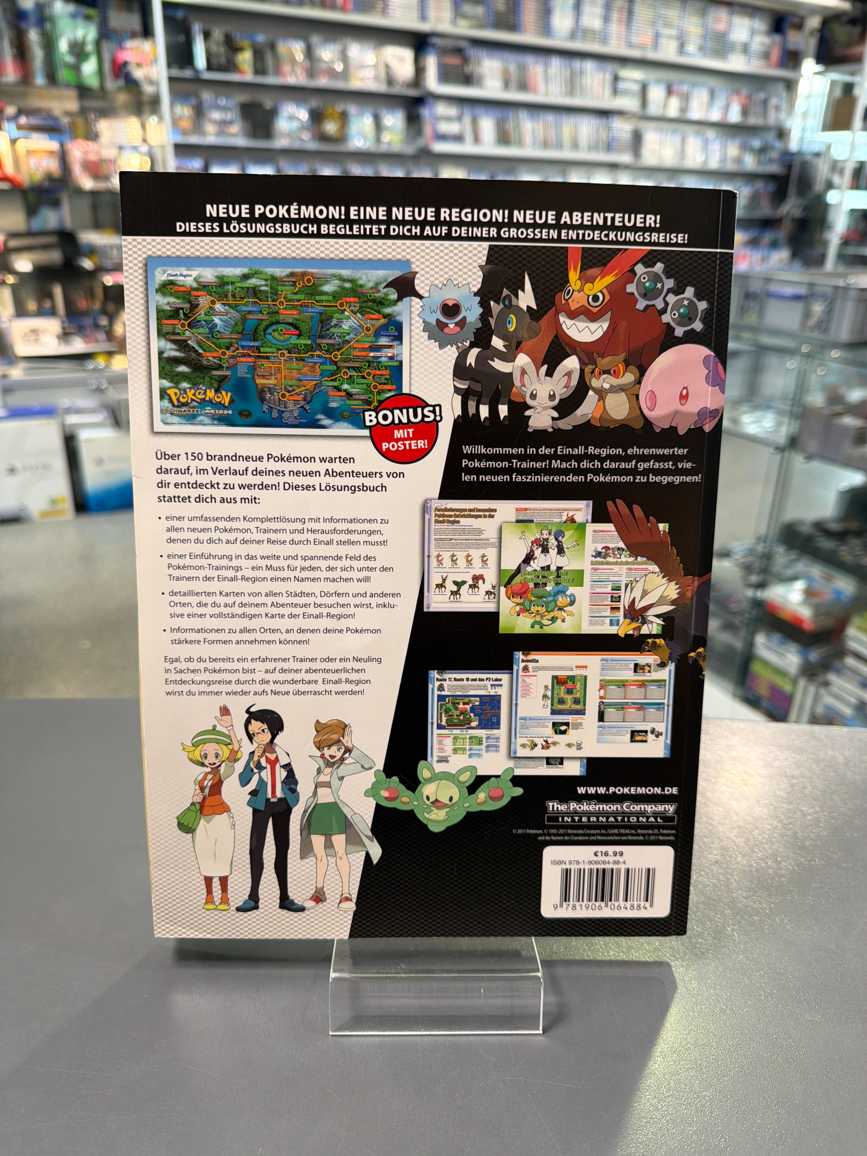 Pokemon schwarze Edition und weisse Edition Lösungsbuch  *gebraucht