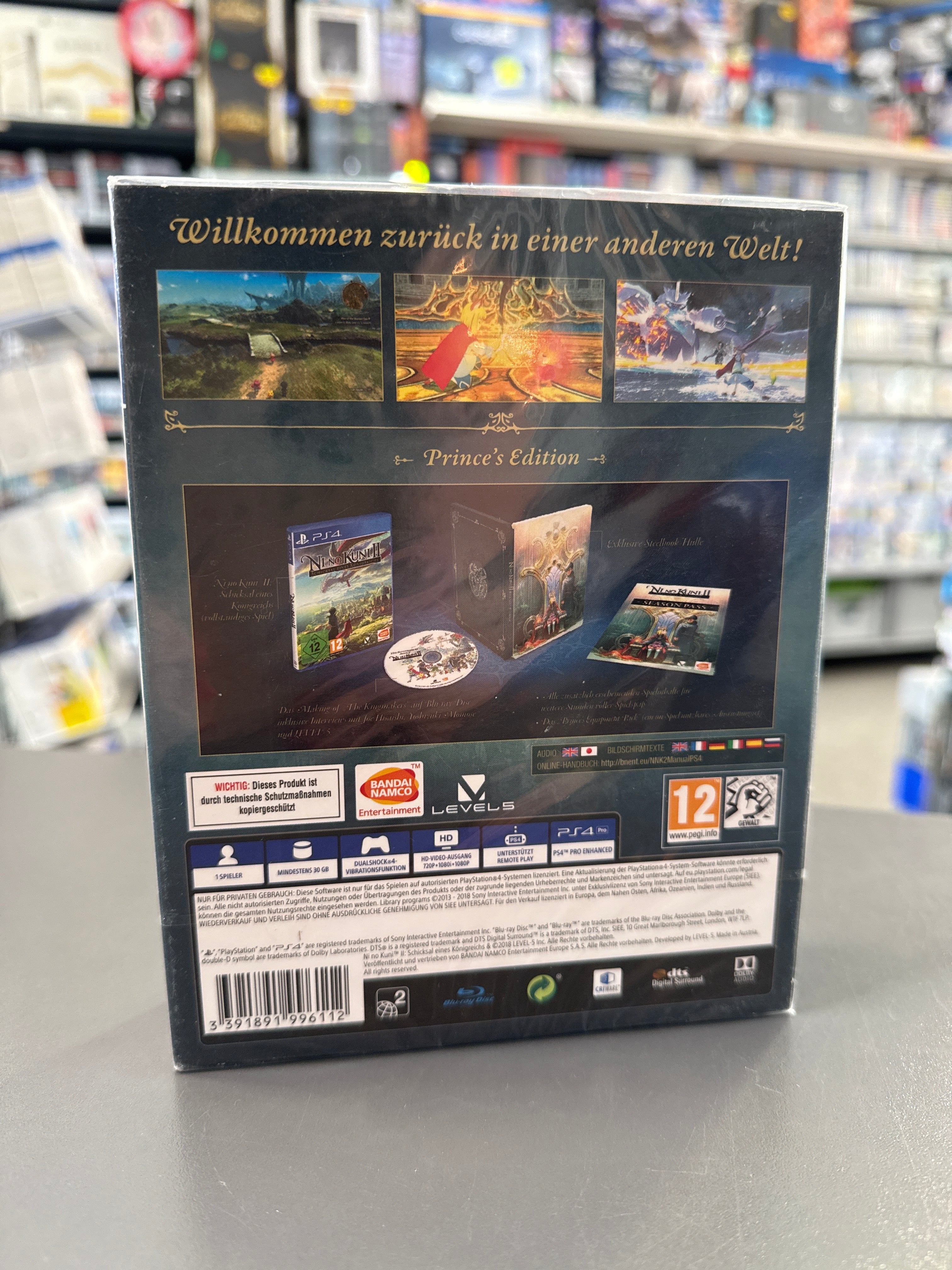 Ni No Kuni 2: Schicksal eines Königreichs - Prince’s Edition PlayStation 4 *Neu