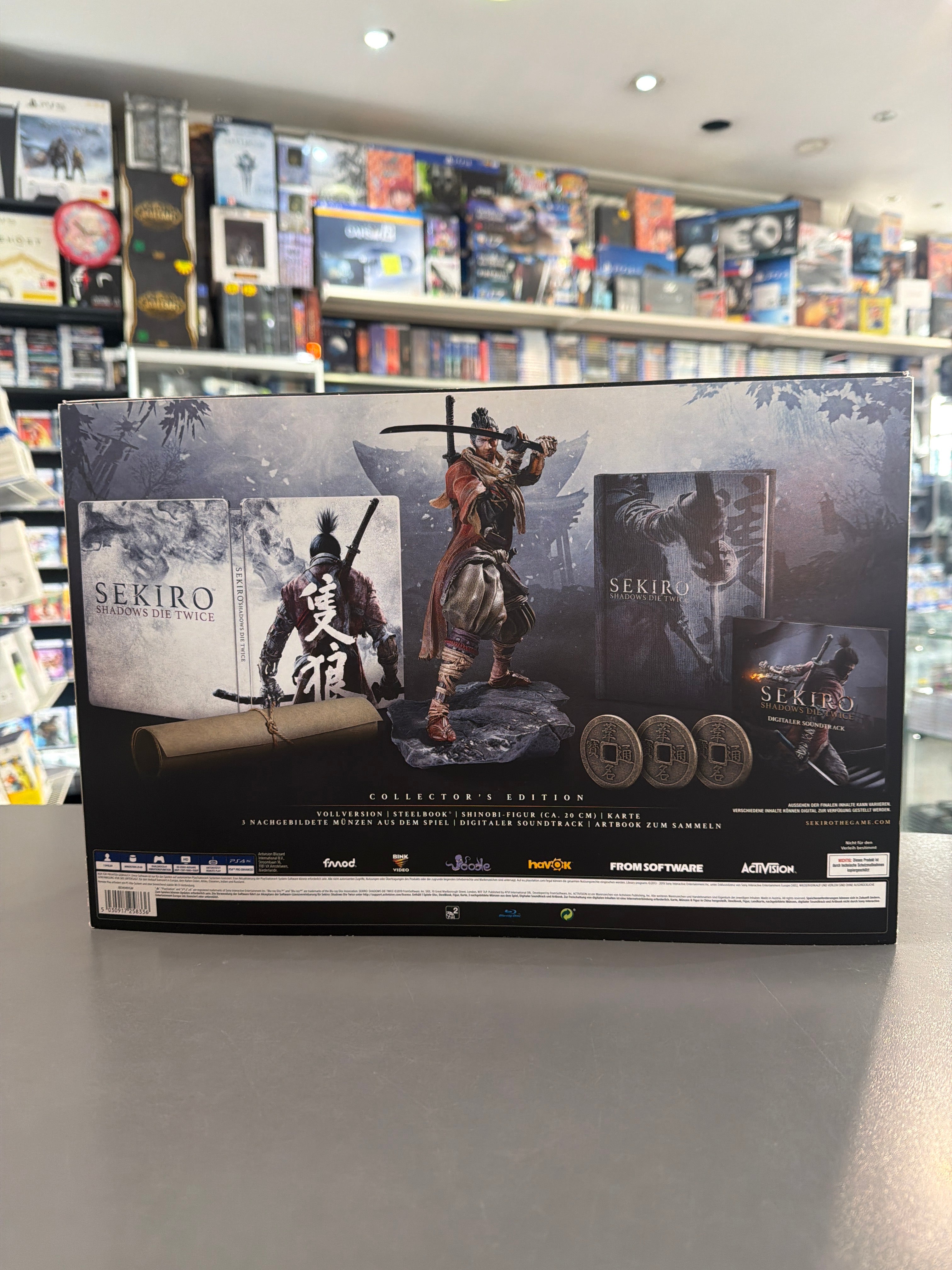 SEKIRO - Shadows Die Twice - Collectors Edition [PlayStation 4] *Neuwertig