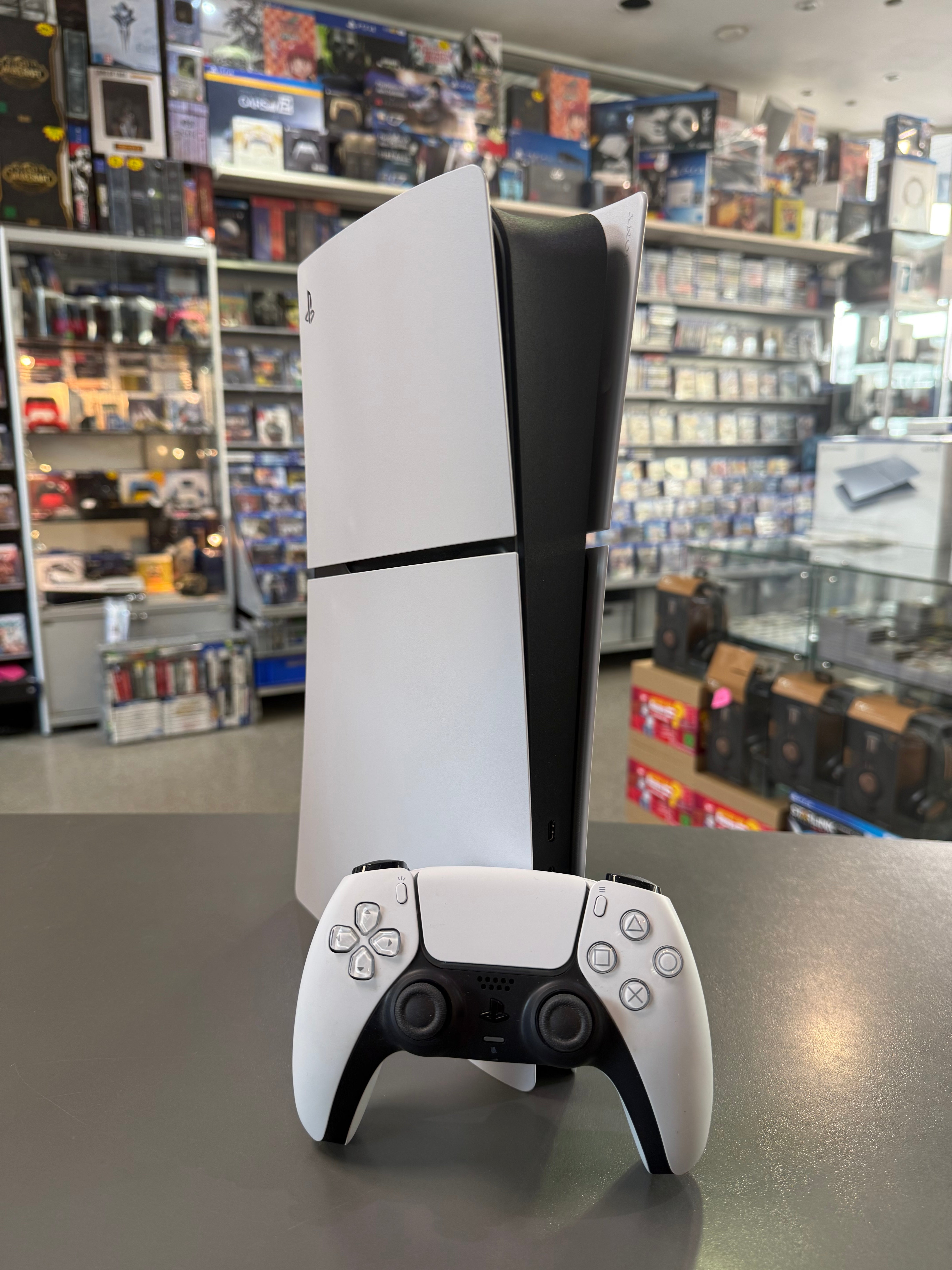 PlayStation®5 Konsole Digital (Modellgruppe – Slim) mit Fortnite Code unbenutzt *gebraucht