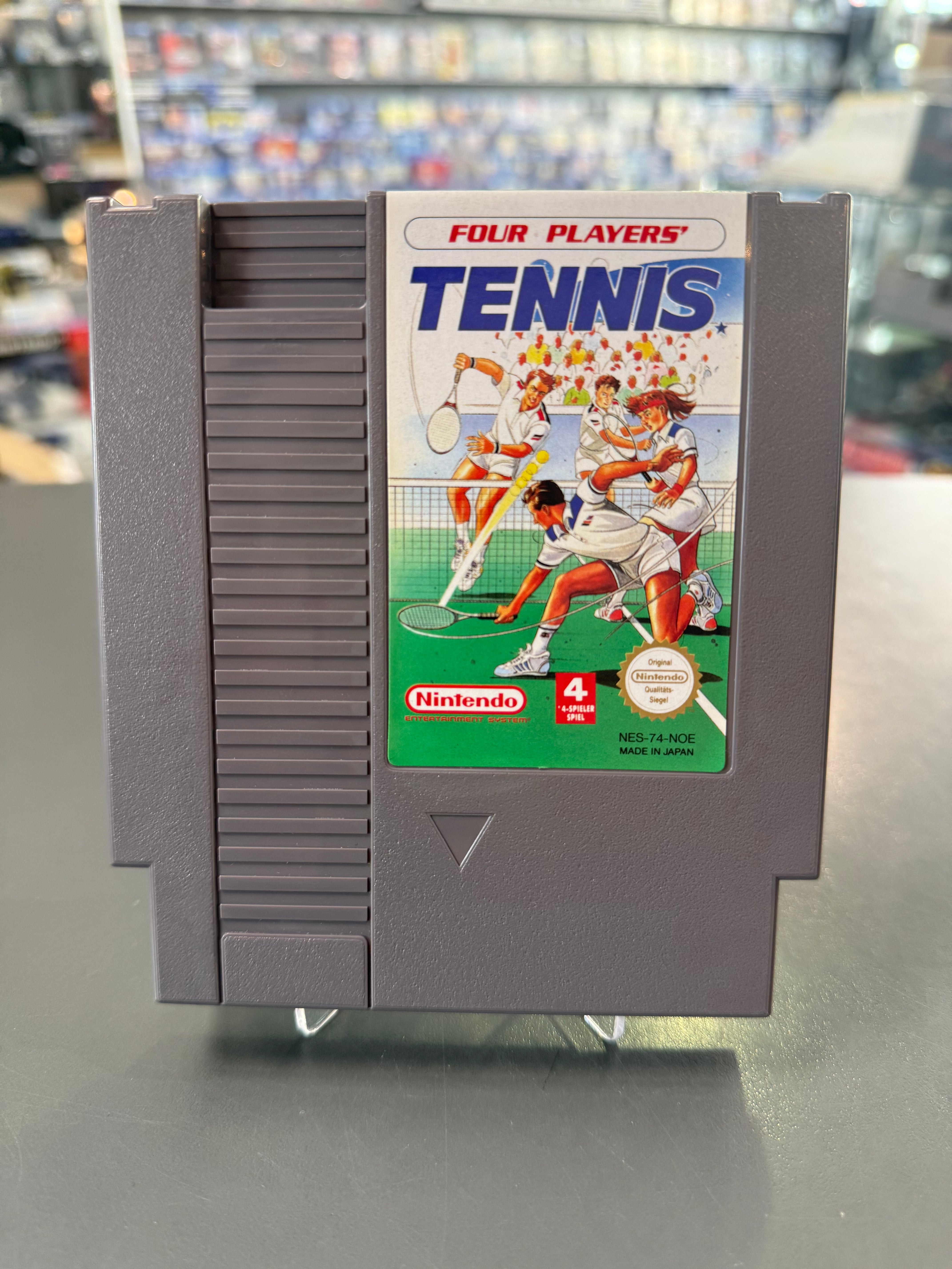 Four Players Tennis – NES mit Anleitung *gebraucht