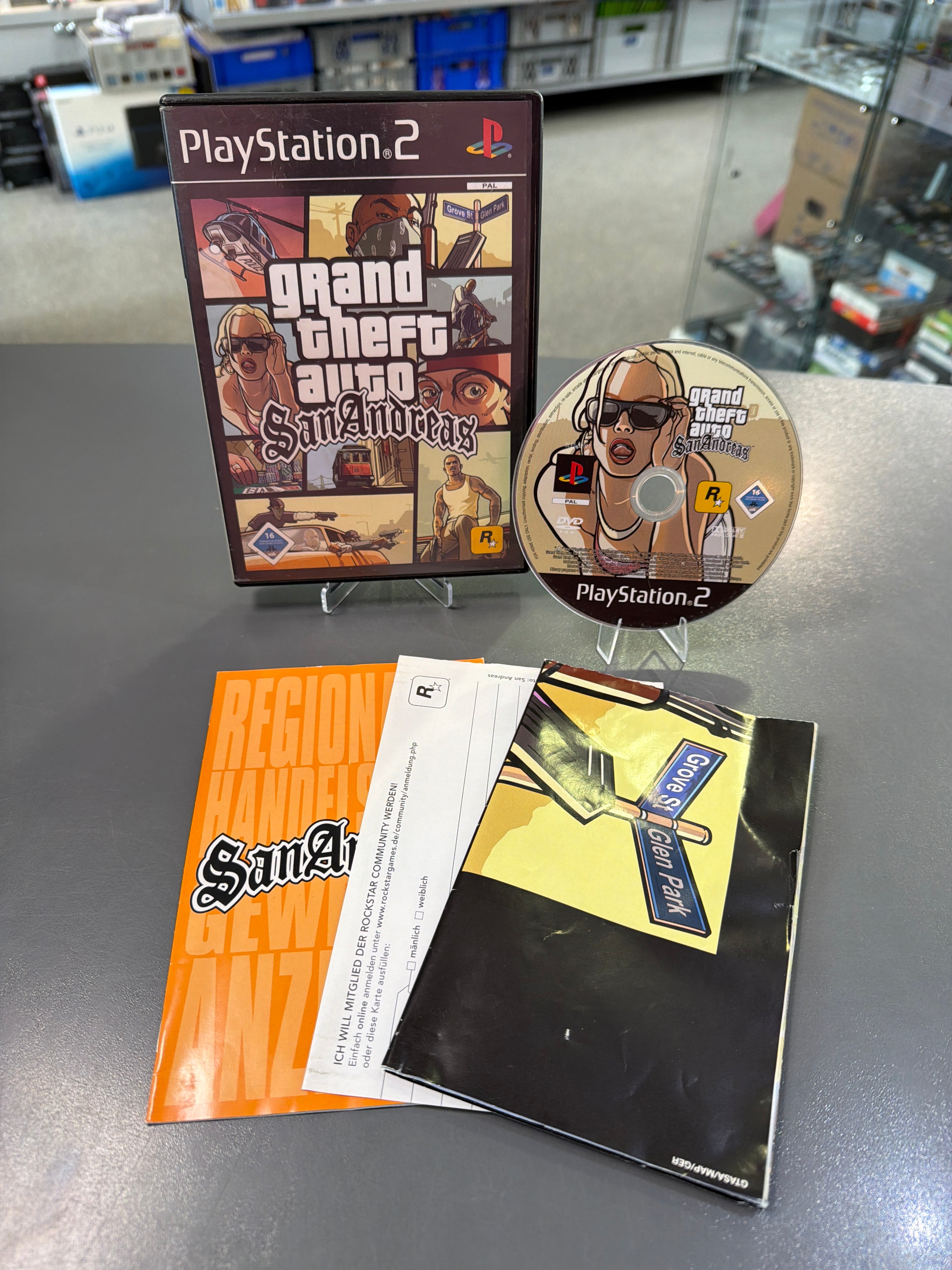 Grand Theft Auto San Andreas Playstation 2 *gebraucht