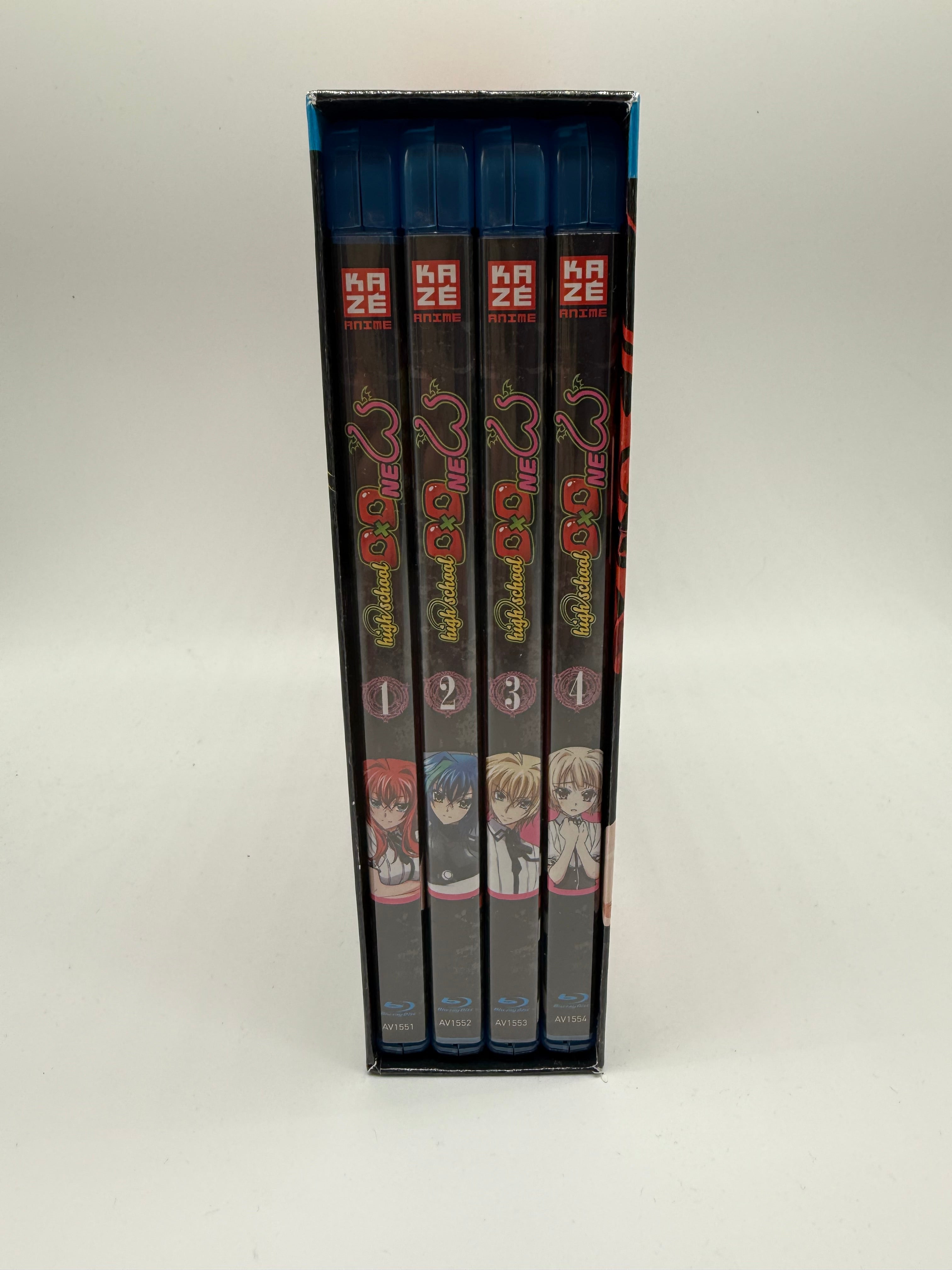 Highschool DxD New Staffel 2 Bluray Vol.1-4 im Schuber *gebraucht