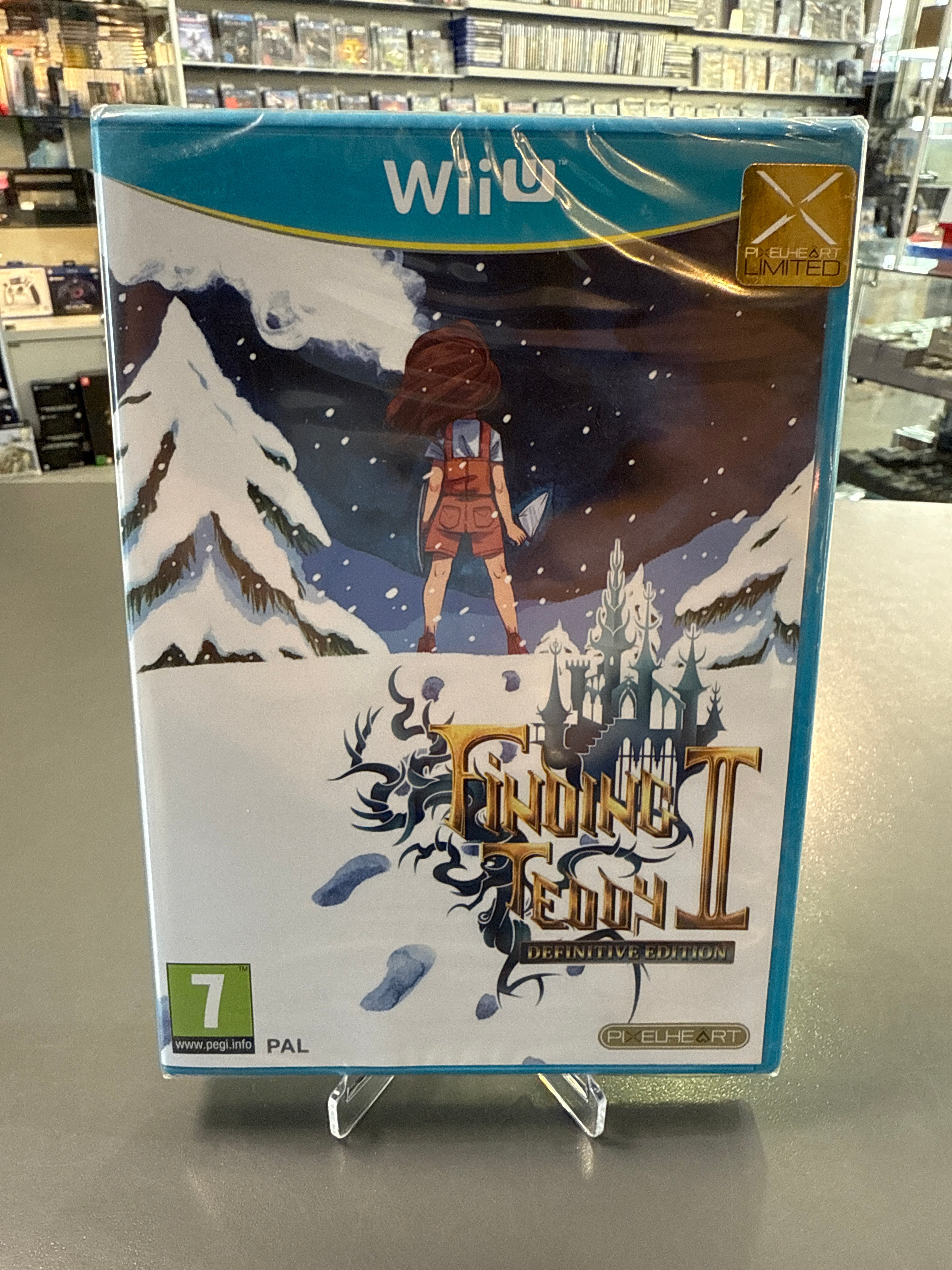 Finding Teddy 2 Definitive Edition Wii U Pixelheart limitiert 0274/3000 Neu
