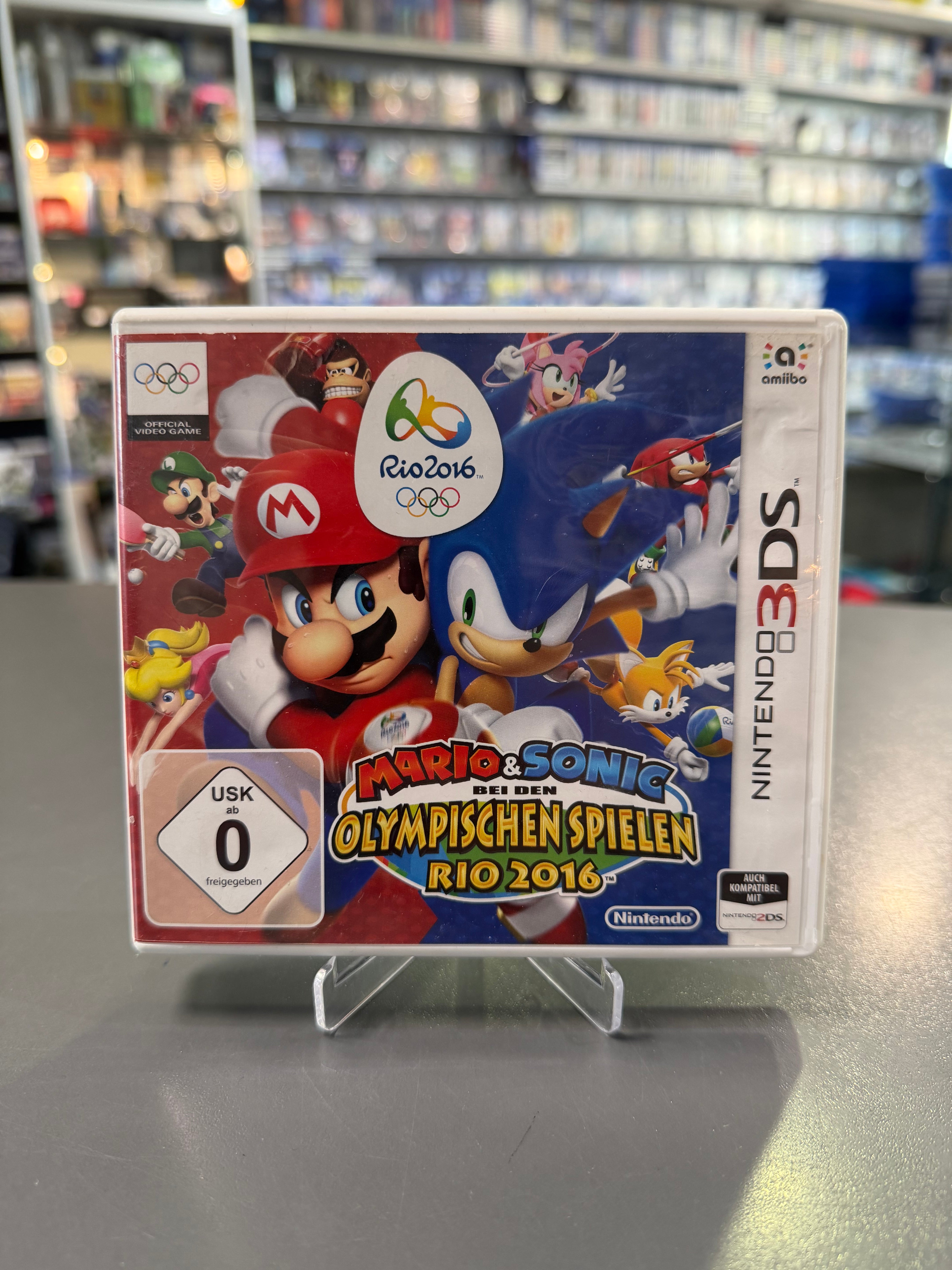 Mario & Sonic bei den Olympischen Spielen Rio 2016 – Nintendo 3DS / 2DS *gebraucht