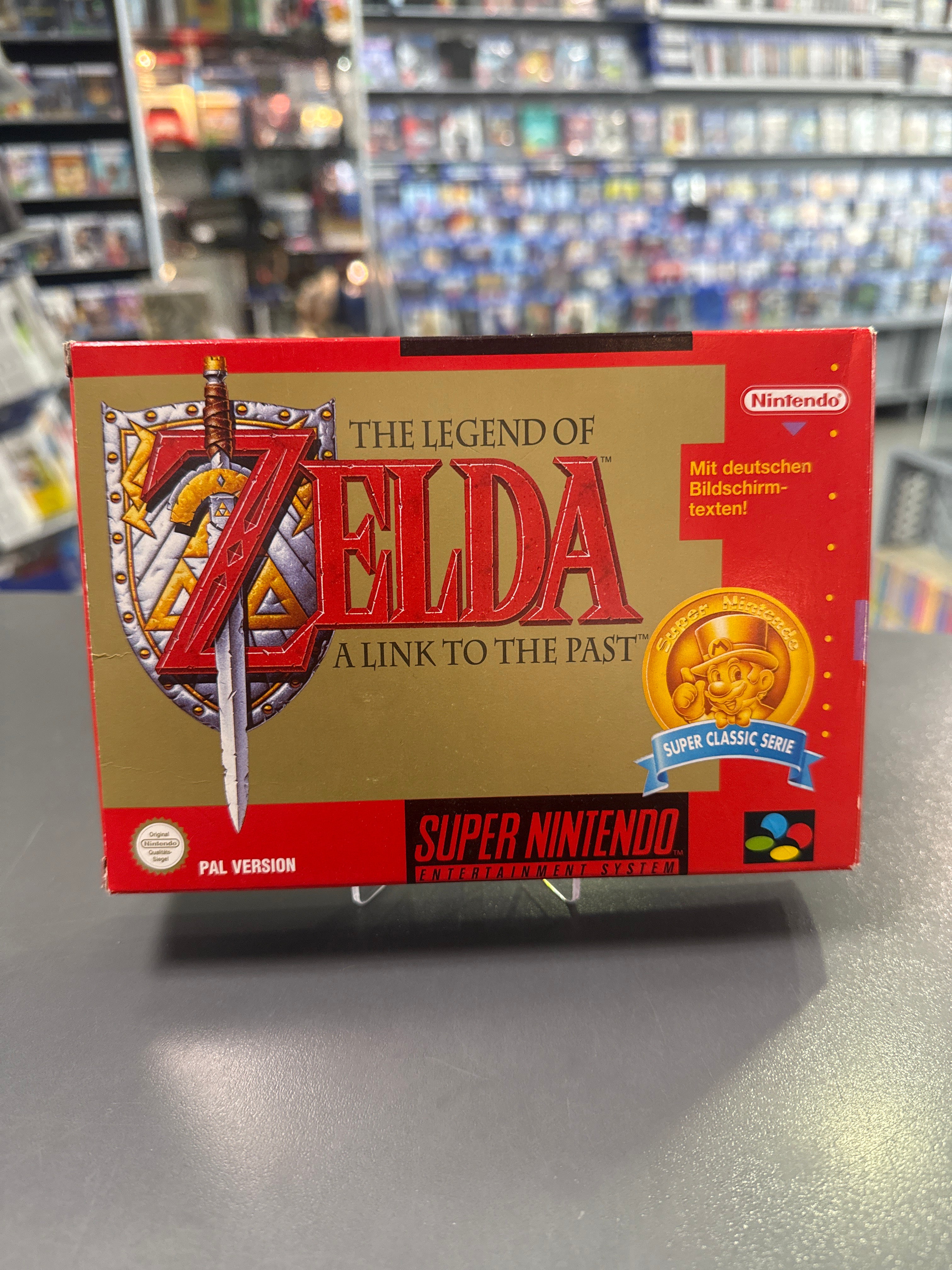 The Legend of Zelda: A Link to the Past Super Nintendo,SNES OVP Classic Serie *gebraucht