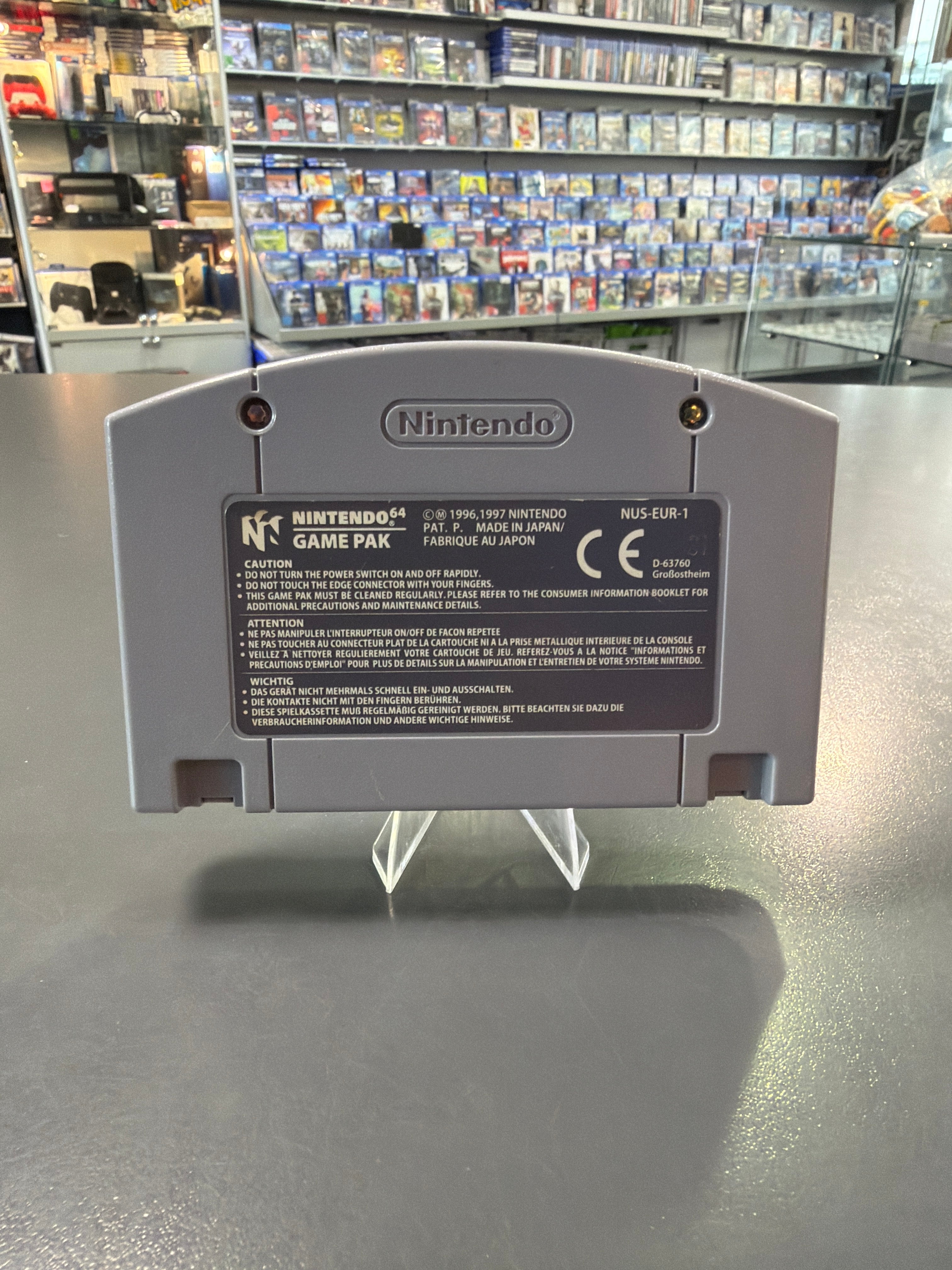G.A.S.P Fighters Nextream N64 PAL Modul rare original Konami*gebraucht kaufen