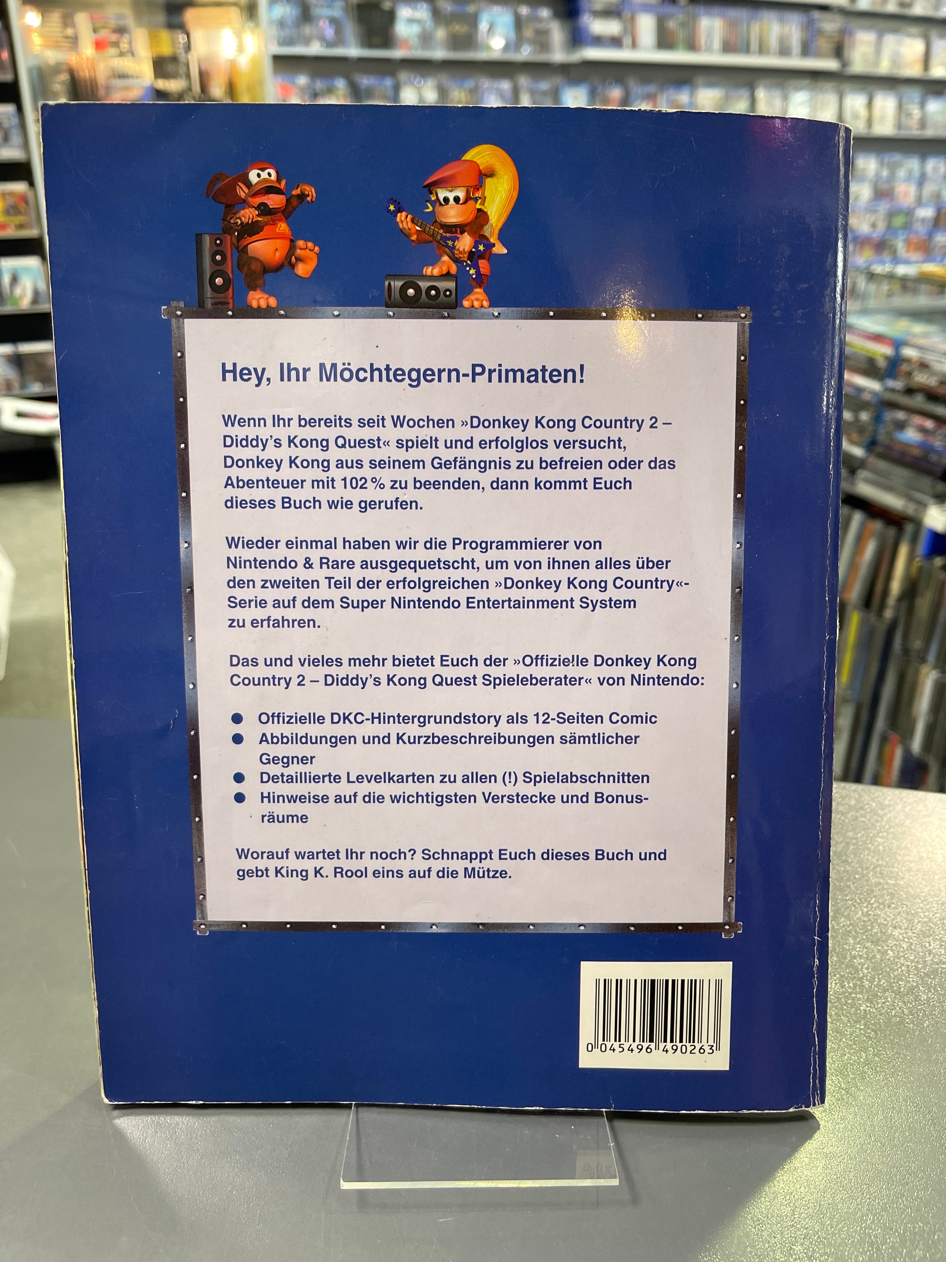 Donkey Kong Country 2 Lösungsbuch