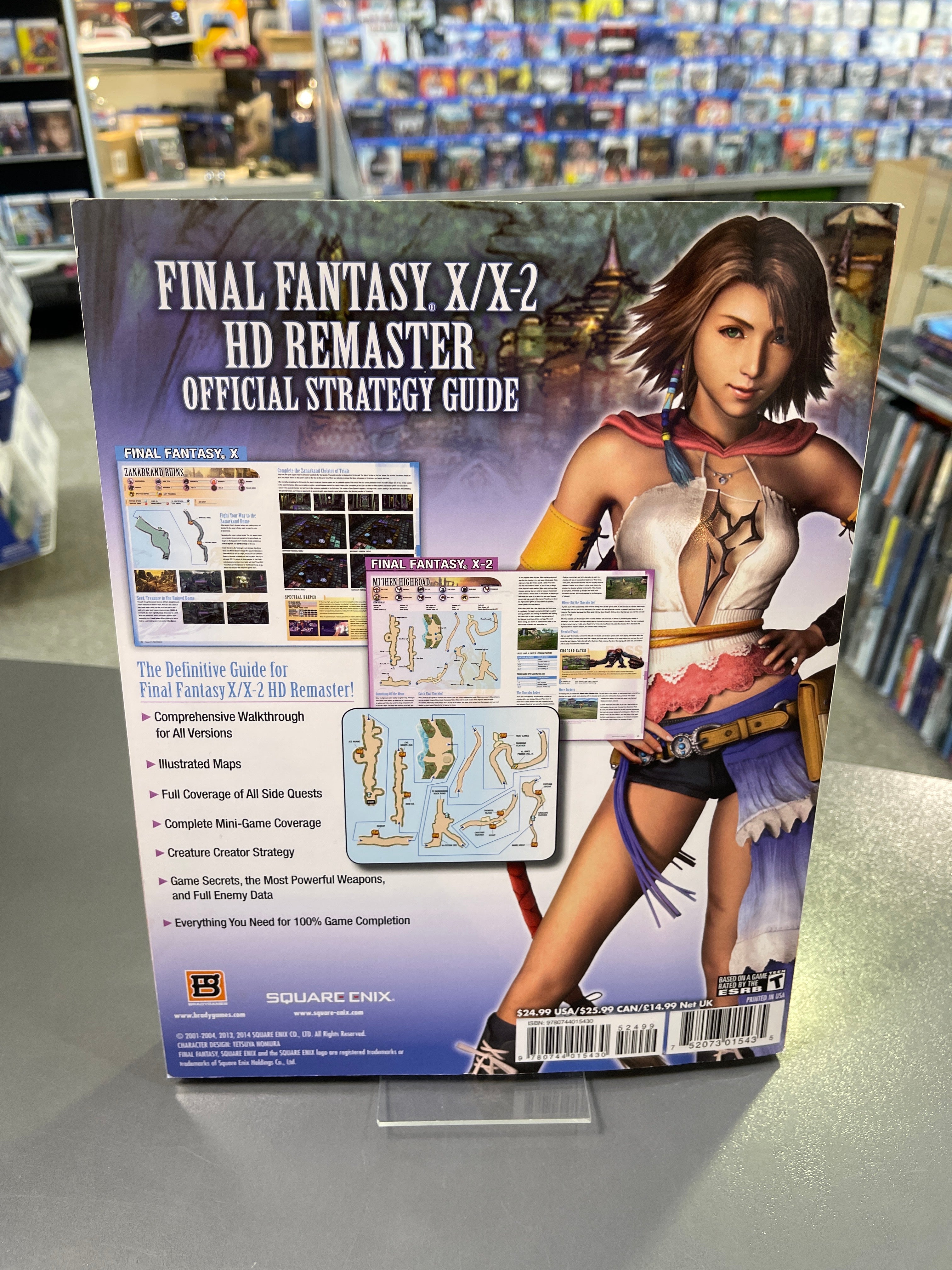 Final Fantasy X-X2 HD Remaster Official Strategy Guide Lösungsbuch