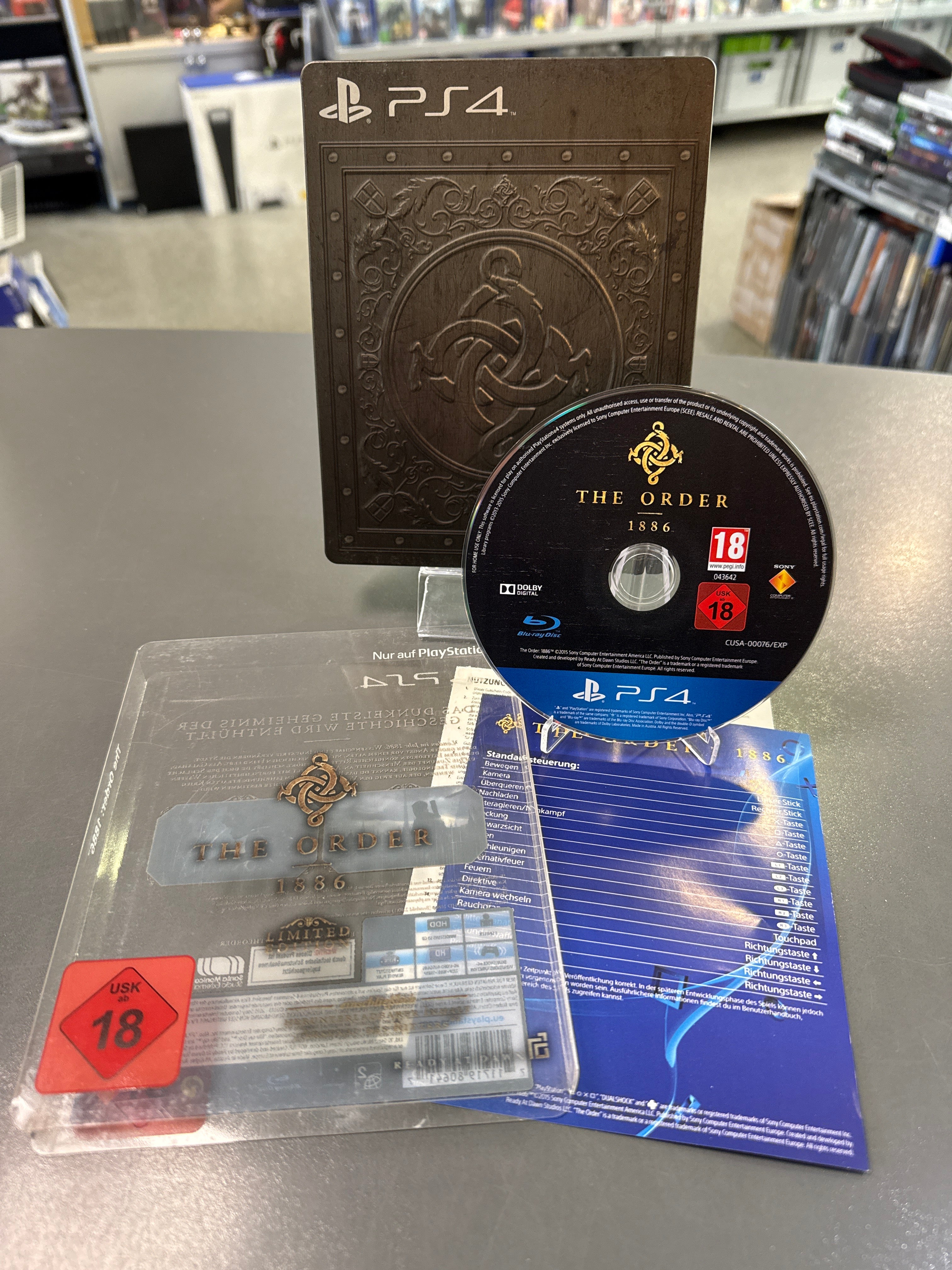 The Order 1886 Steelbook Edition [PlayStation 4]