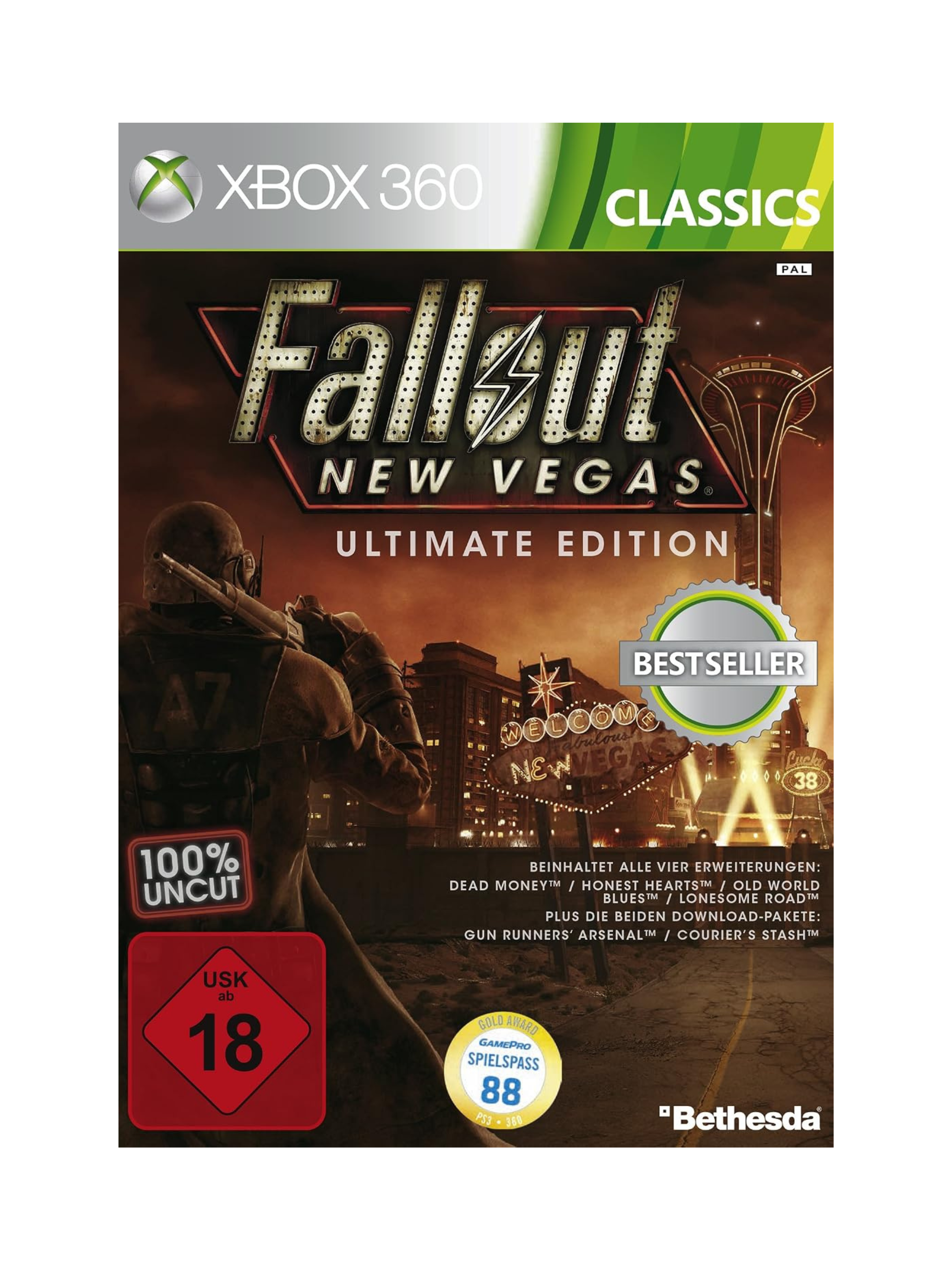 Fallout New Vegas Ultimate Edition Software Pyramide Xbox 360 gebraucht