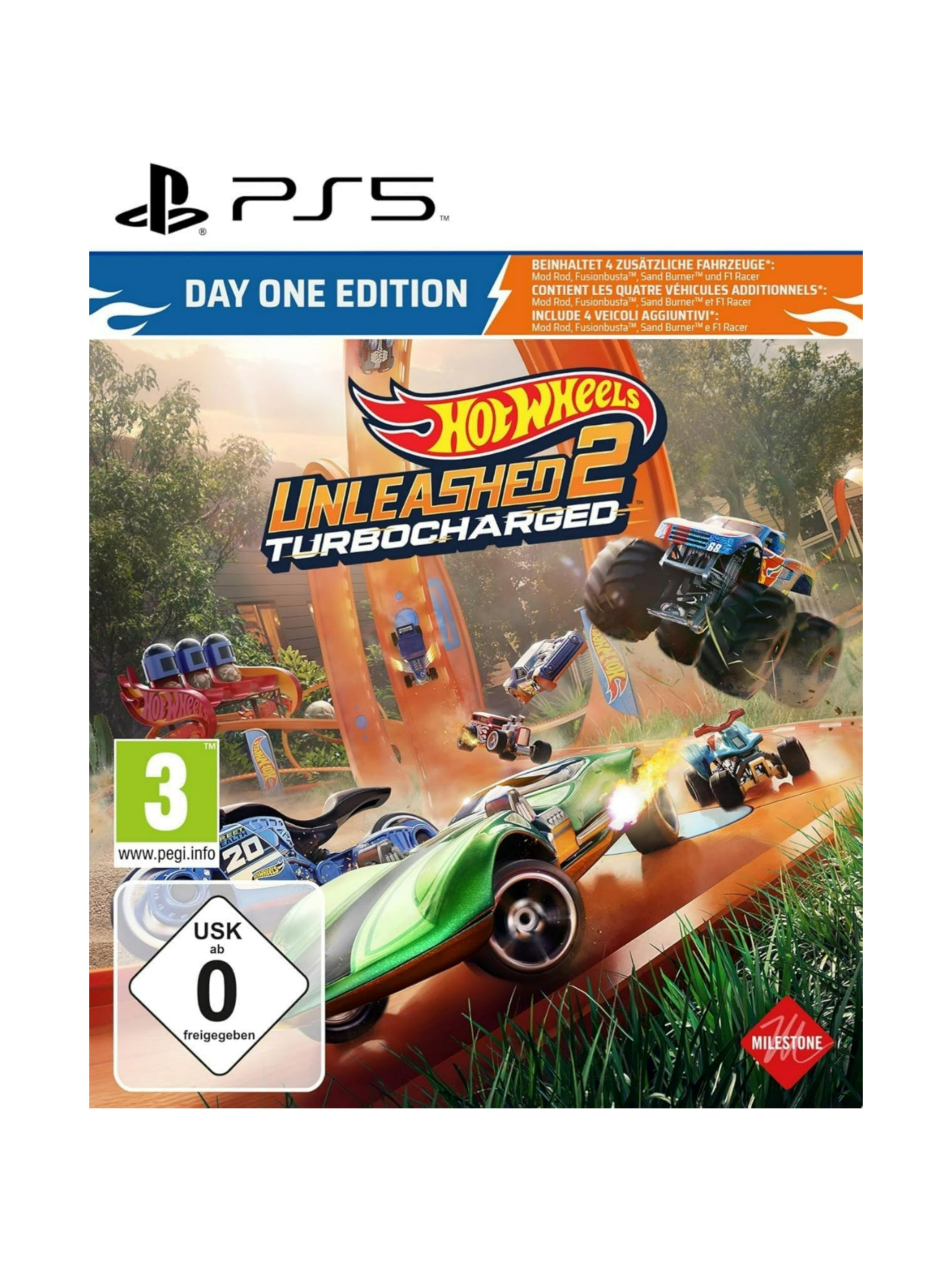 HOT WHEELS UNLEASHED 2 - Turbocharged Day One Edition PS5 *gebraucht
