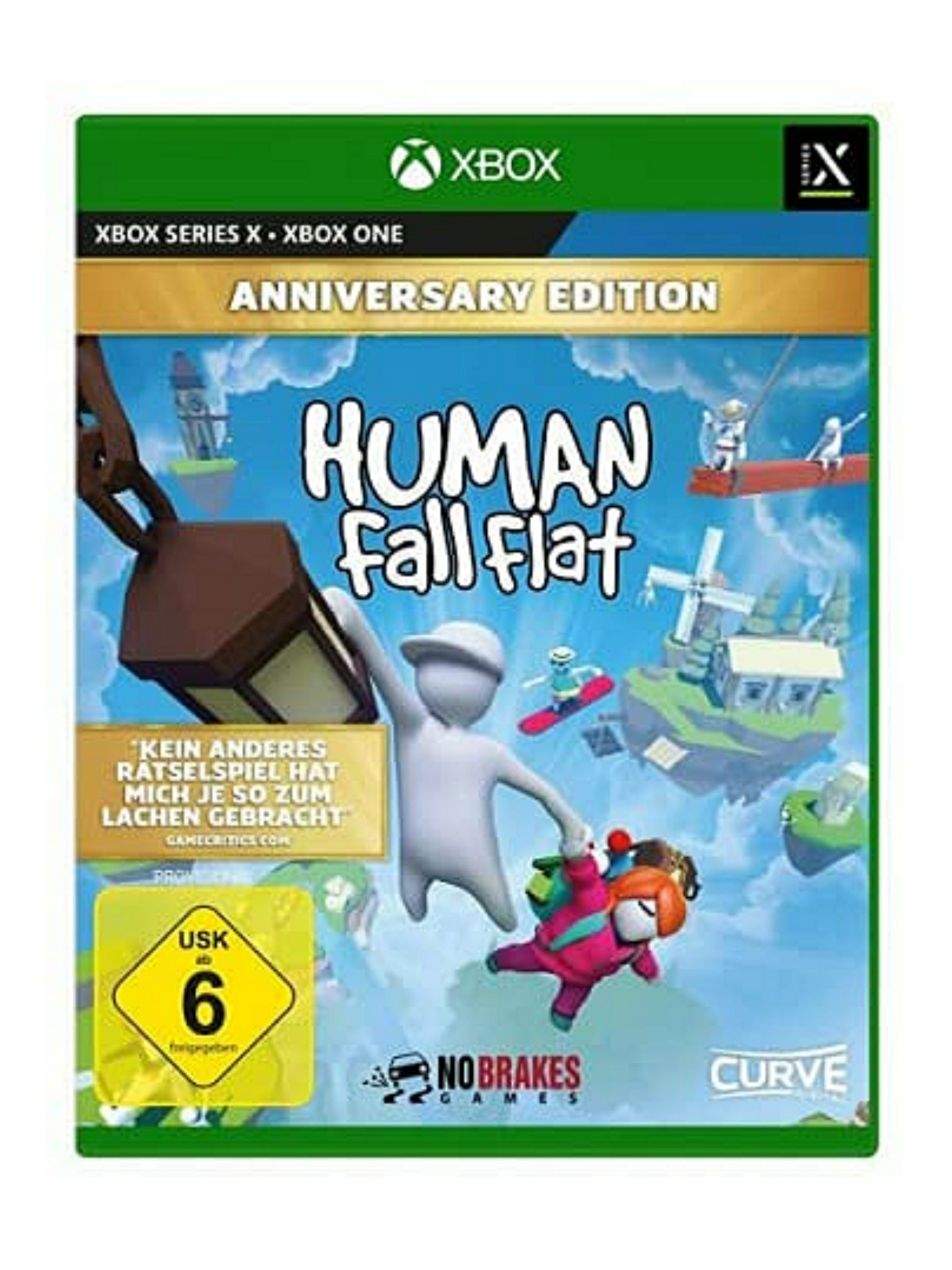 Human Fall Flat (Anniversary Edition) Xbox One Xbox Sereies X *gebraucht