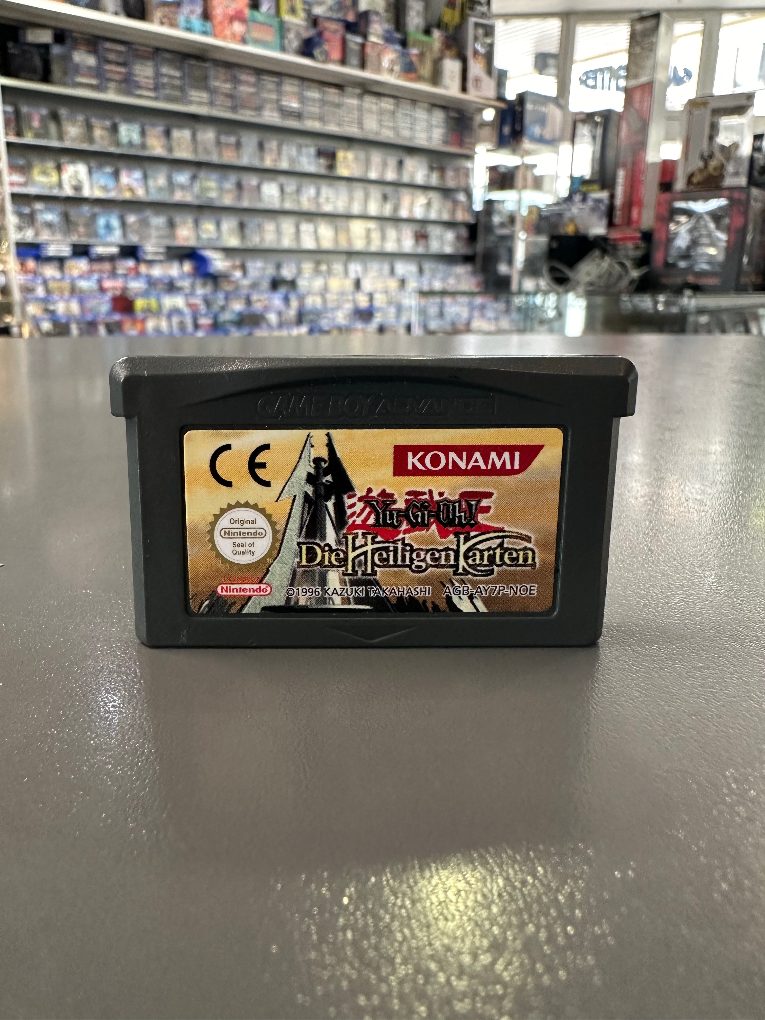Nintendo Gameboy Advance Yu-Gi-Oh Die Heiligen Karten