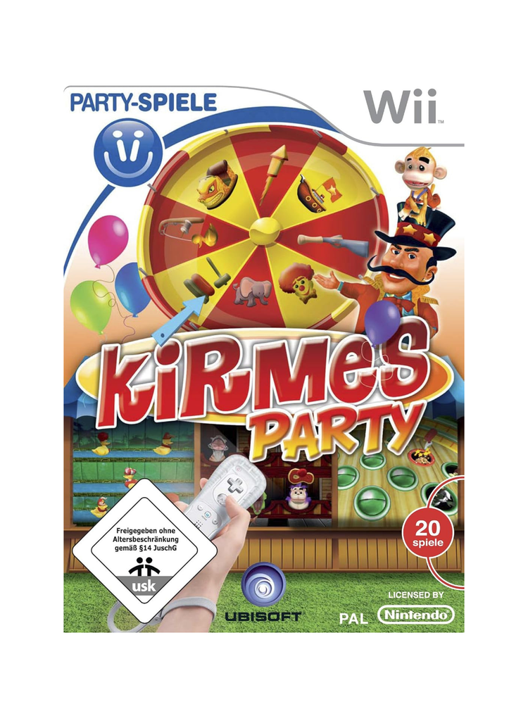 Kirmes Party Nintendo Wii Spiel komplett gebraucht