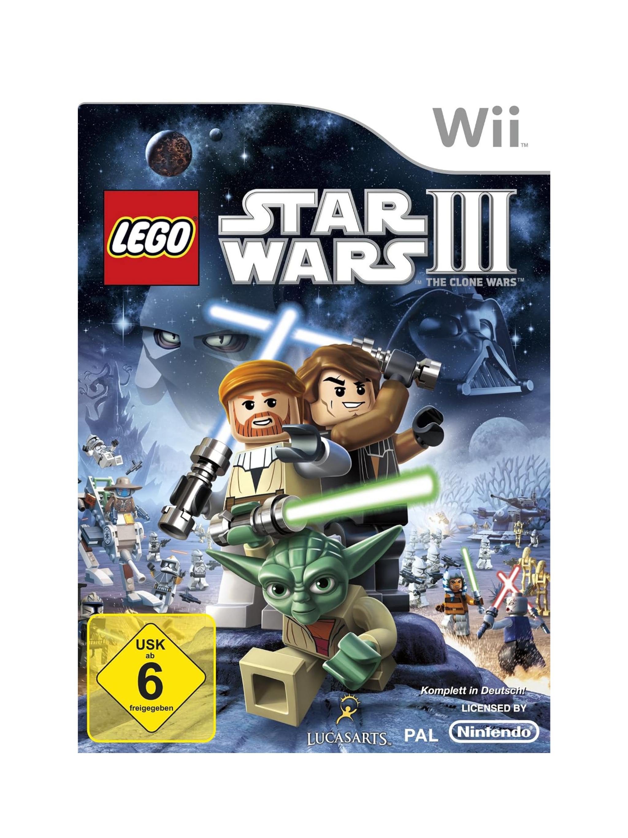 LEGO Star Wars III The Clone Wars Nintendo Wii Spiel gebraucht