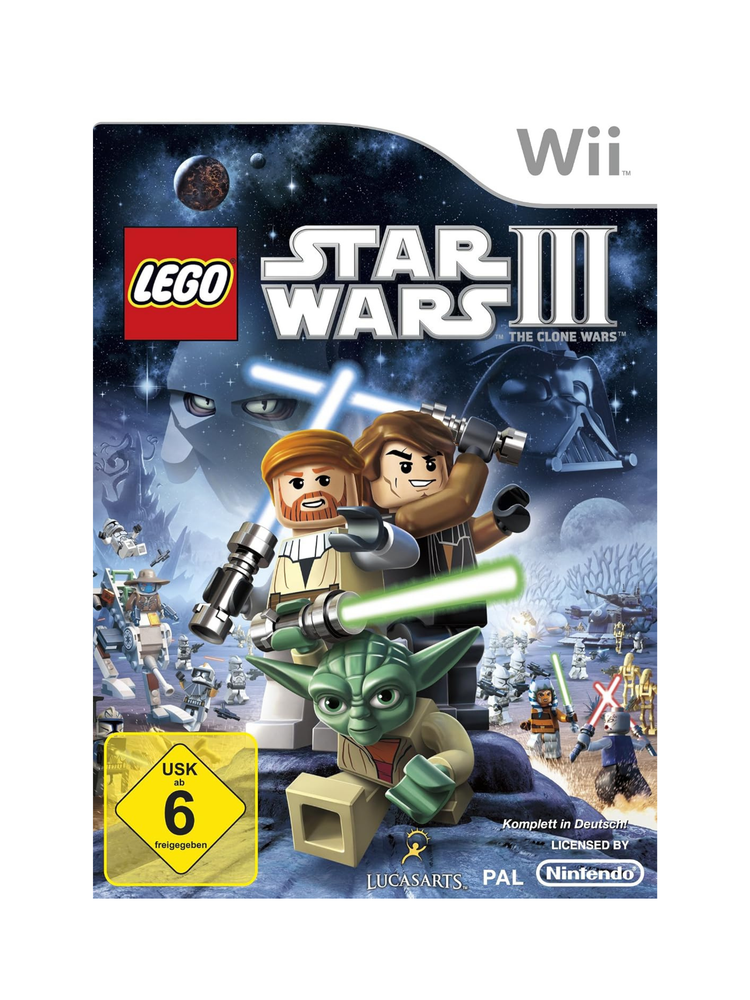 LEGO Star Wars III The Clone Wars Nintendo Wii Spiel gebraucht