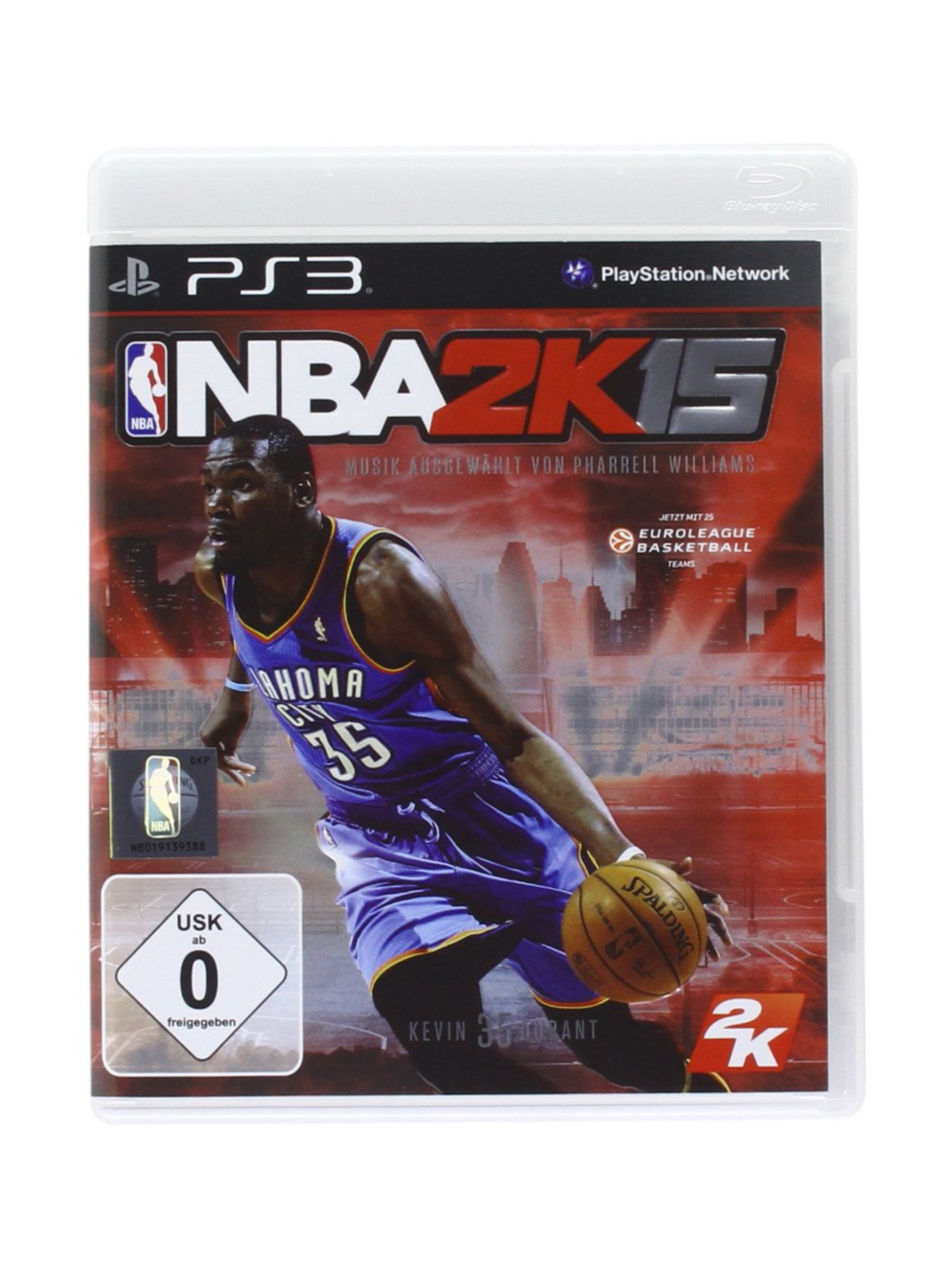 „NBA 2K15 für PS3 zeigt ein realistisches Basketballspiel mit offiziellen NBA-Teams, detaillierten Spieleranimationen, Arenen, Spielzügen und dynamischem Sport-Gameplay.“