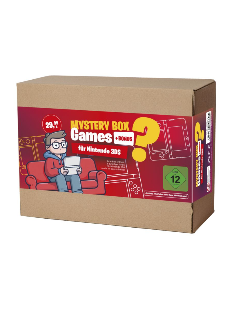 Nintendo 3DS Games + Bonus - Mystery Box Vol. 1