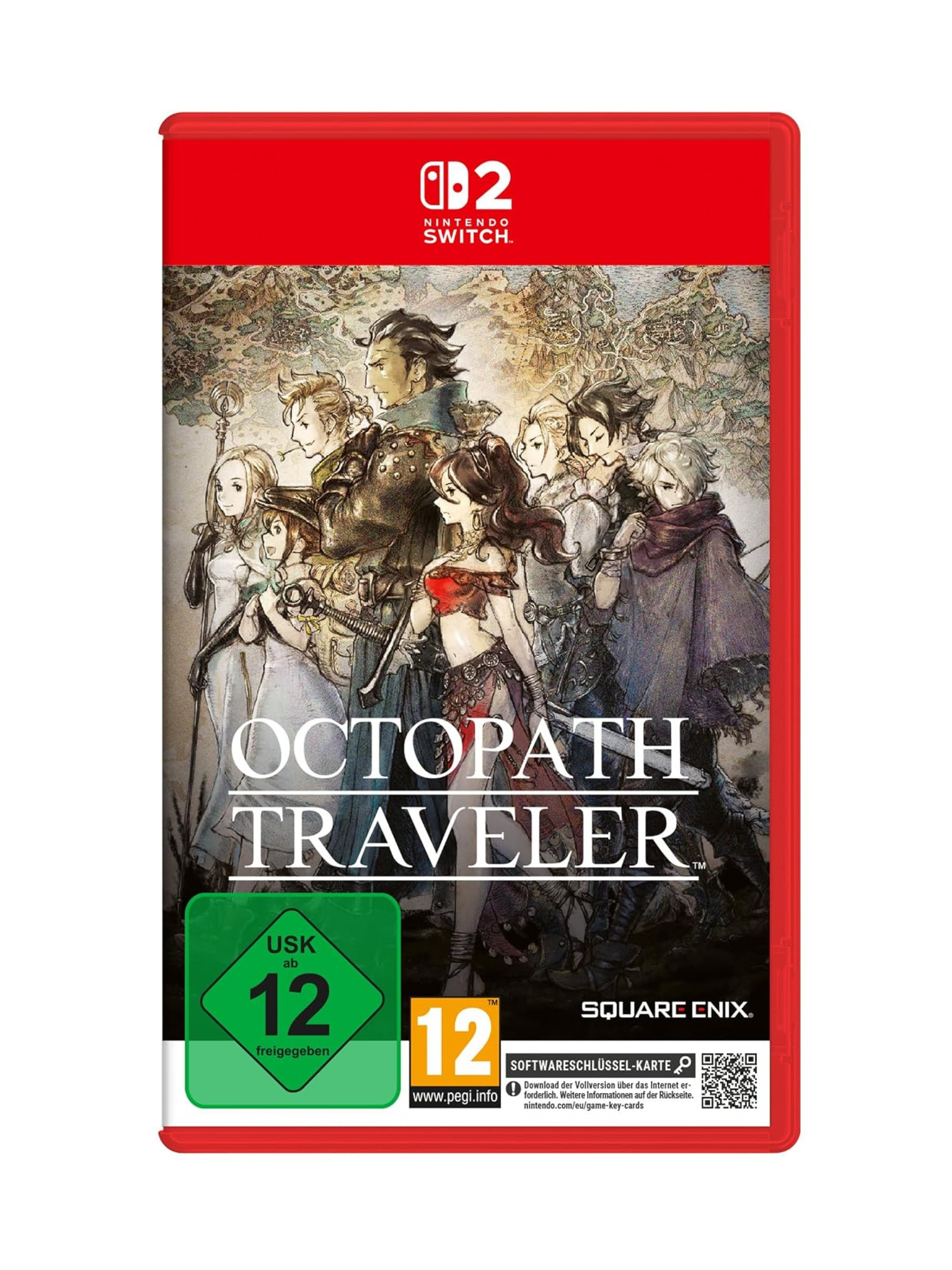 OCTOPATH TRAVELER Nintendo Switch 2 neu – HD-2D Rollenspiel von SQUARE ENIX