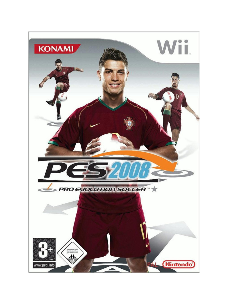 PES 2008 Pro Evolution Soccer Nintendo Wii Spiel gebraucht