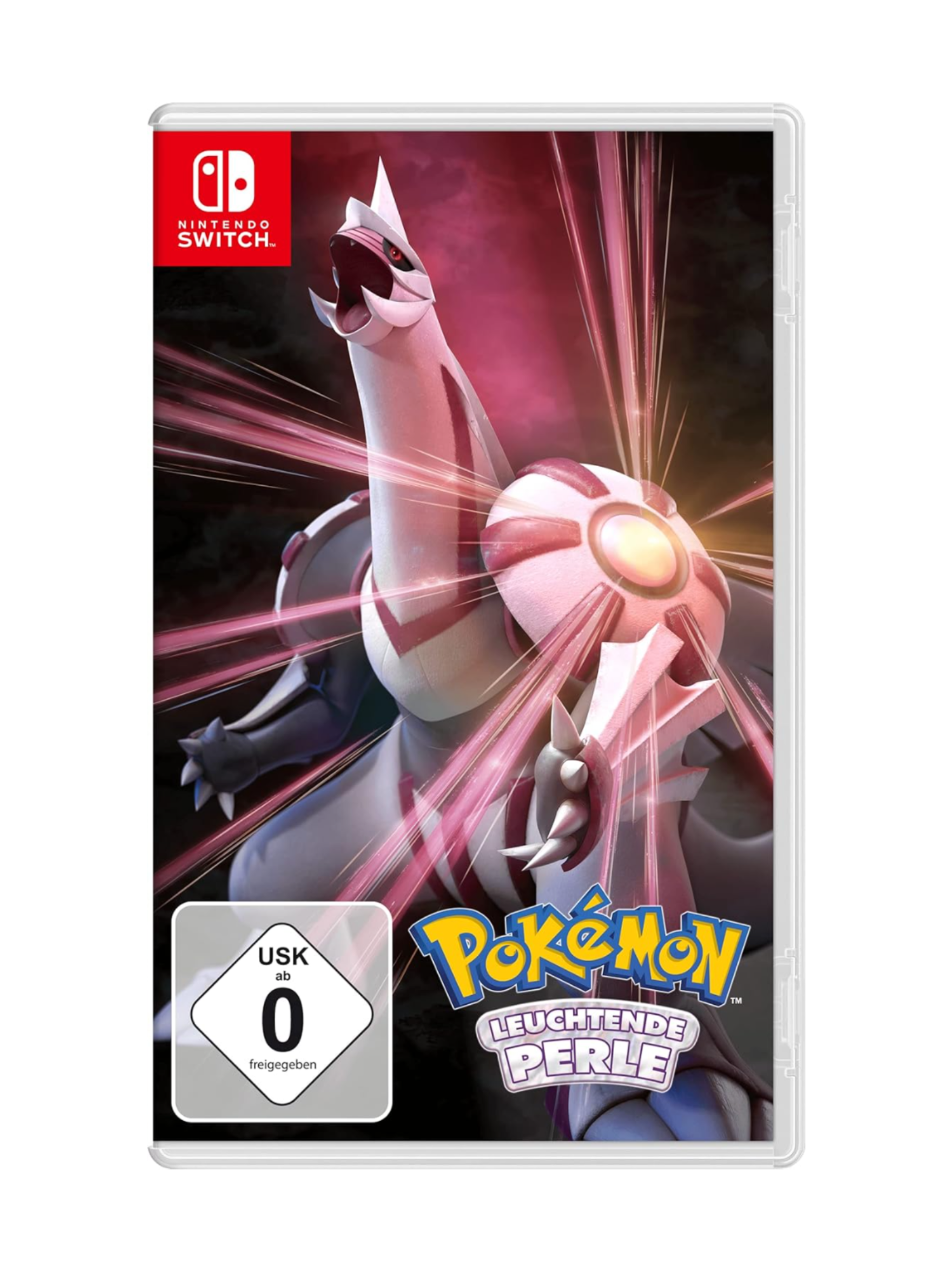 Pokémon Leuchtende Perle für Nintendo Switch gebraucht – deutsches Cover mit dem legendären Pokémon Palkia