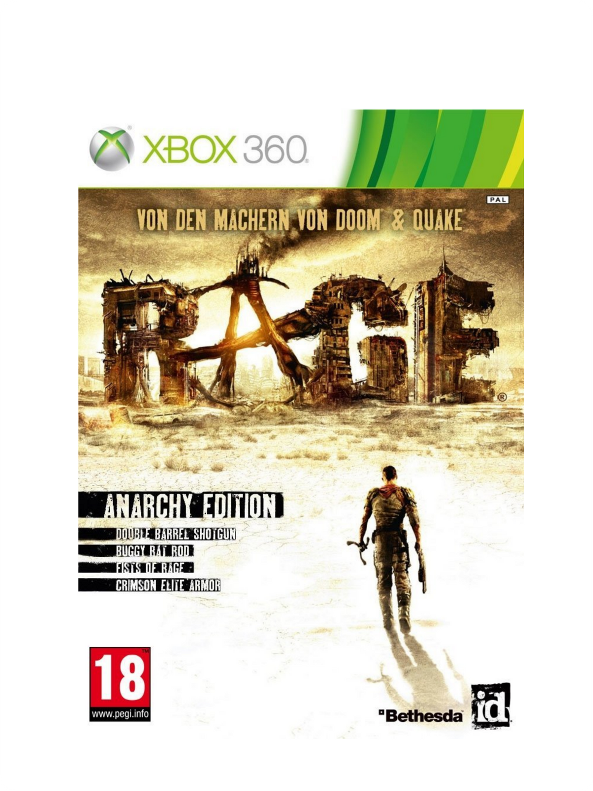 Rage Anarchy Edition AT PEGI Xbox 360 gebraucht