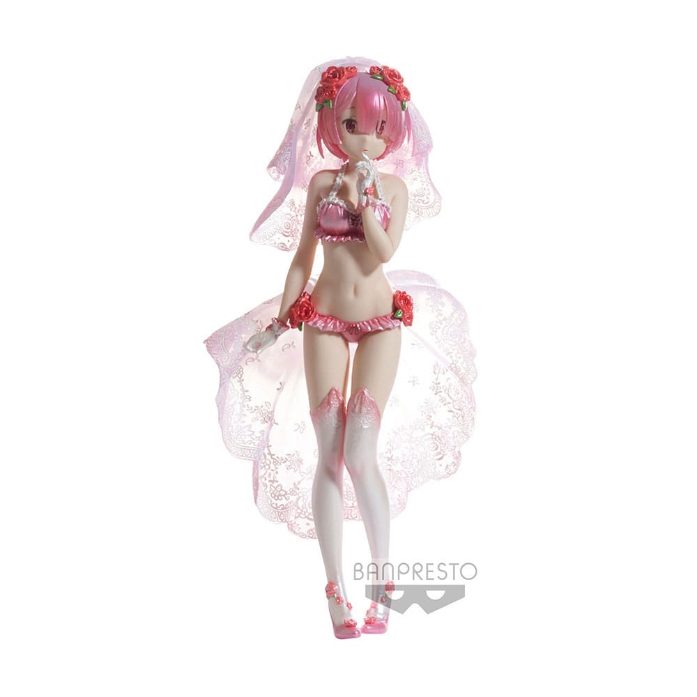 Re Starting Life in Another World Chronicle EXQ Figure Academy PVC Statue Ram Special Color Ver. 22 cm – detailreiche Anime Sammelfigur mit Ram, Academy-Design und Sammlerwert