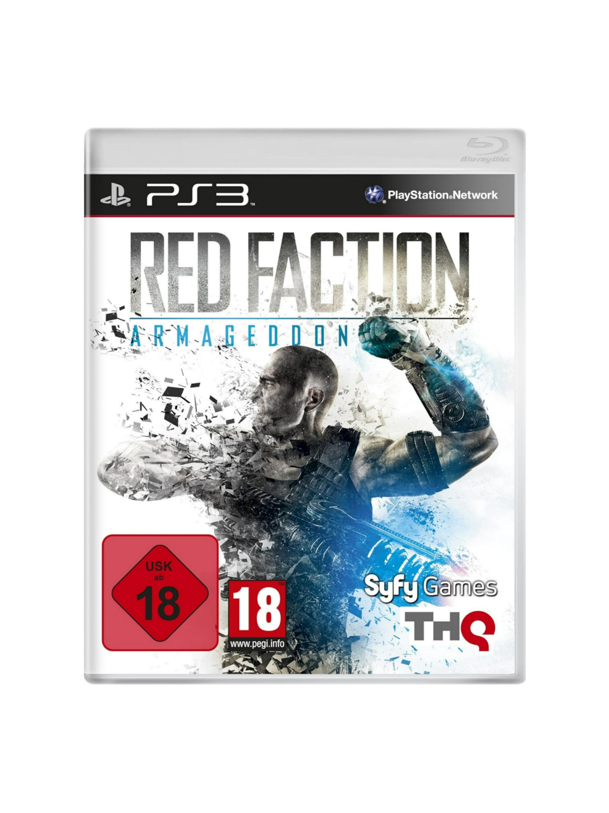 Red Faction Armageddon für PlayStation 3 PS3 gebraucht mit Originalverpackung und Spiel-Blu-ray.