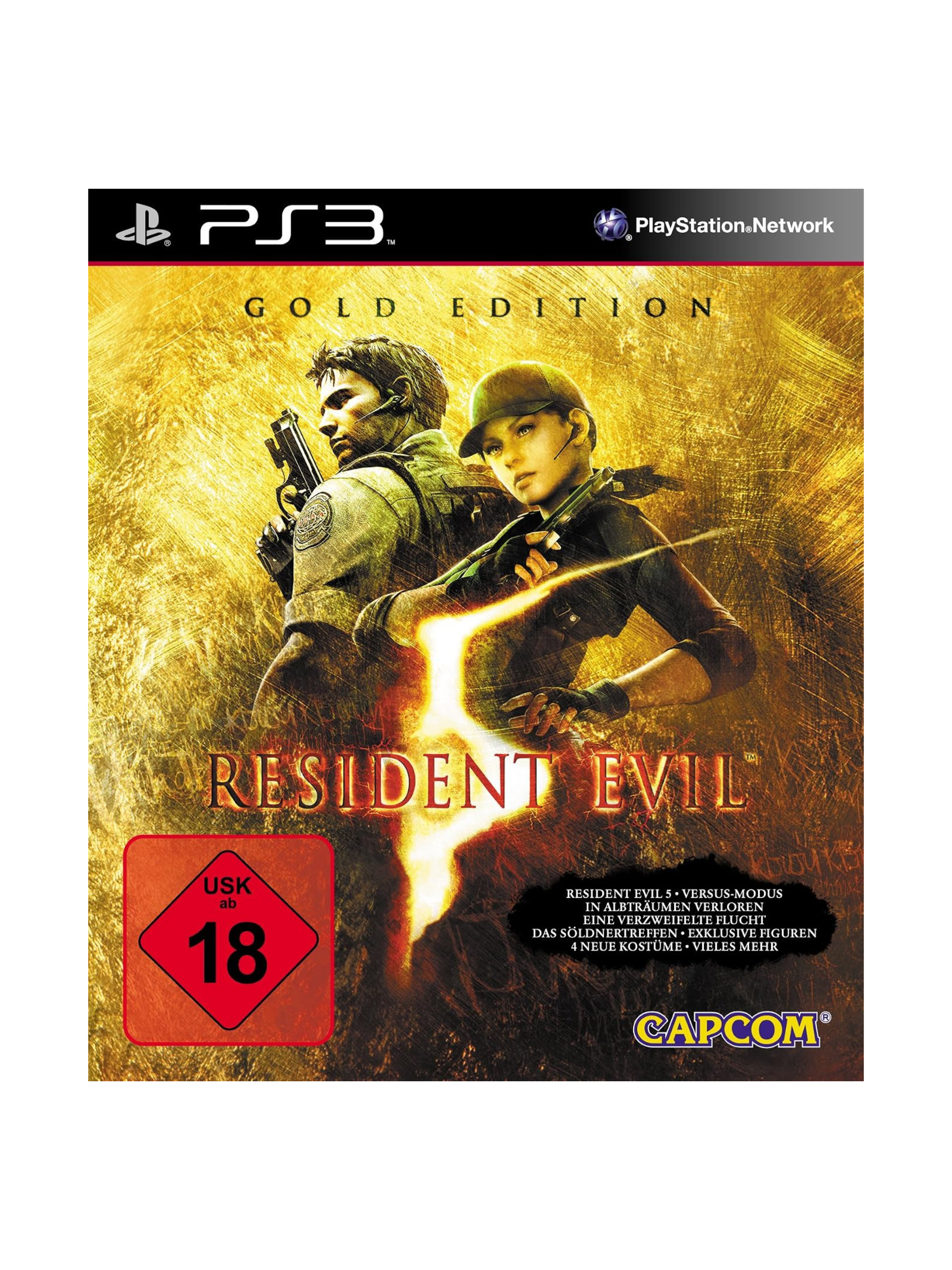 Resident Evil 5 Gold Edition PlayStation 3 PS3 Spiel gebraucht