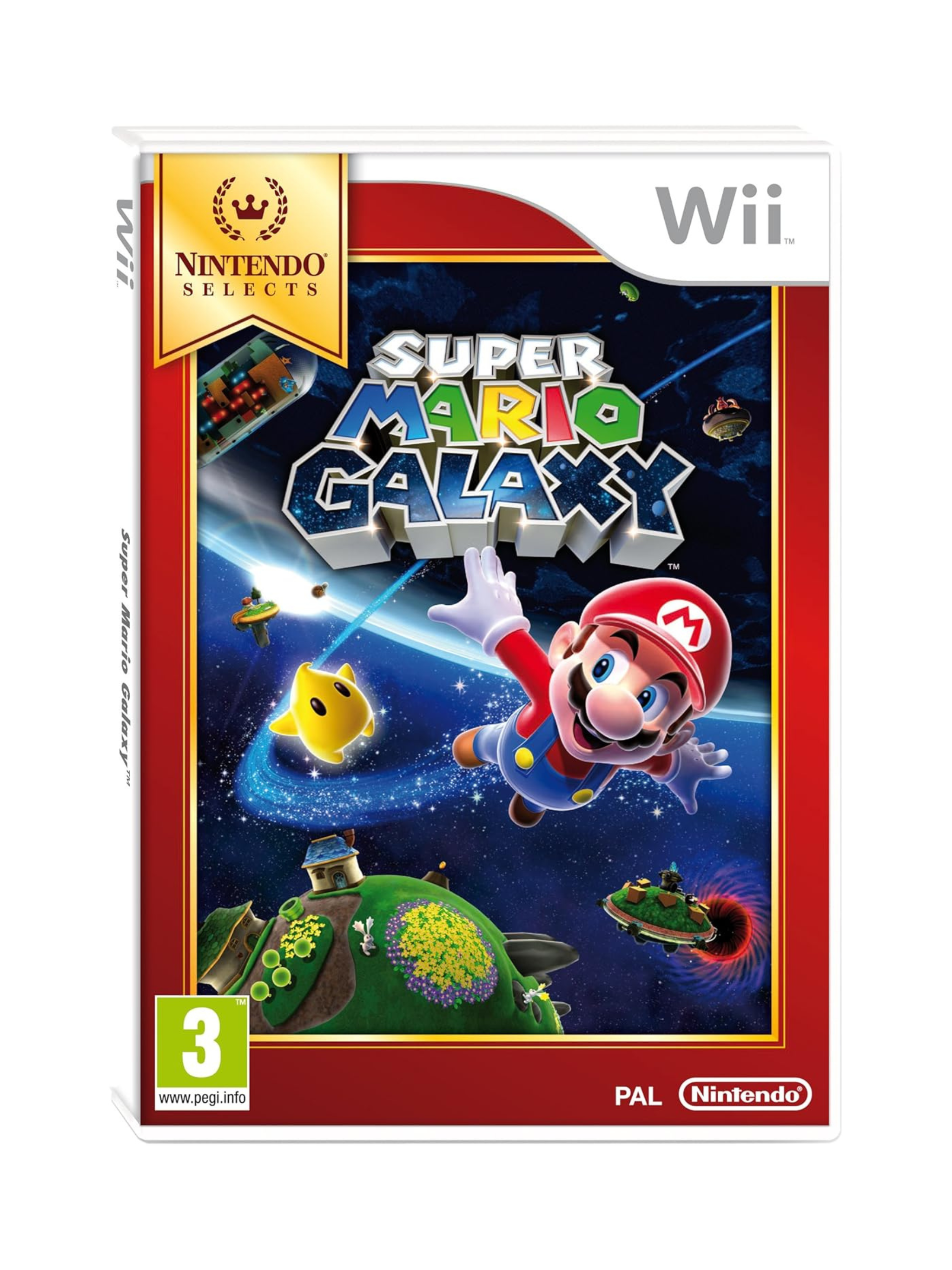 Super Mario Galaxy Nintendo Wii Selects PEGI Spiel komplett gebraucht