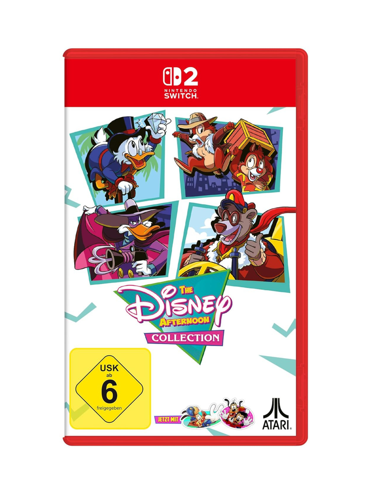 The Disney Afternoon Collection für Nintendo Switch 2, neu und originalverpackt, Retro-Spielesammlung mit klassischen Disney-Abenteuern von DuckTales, Darkwing Duck sowie Chip und Chap.