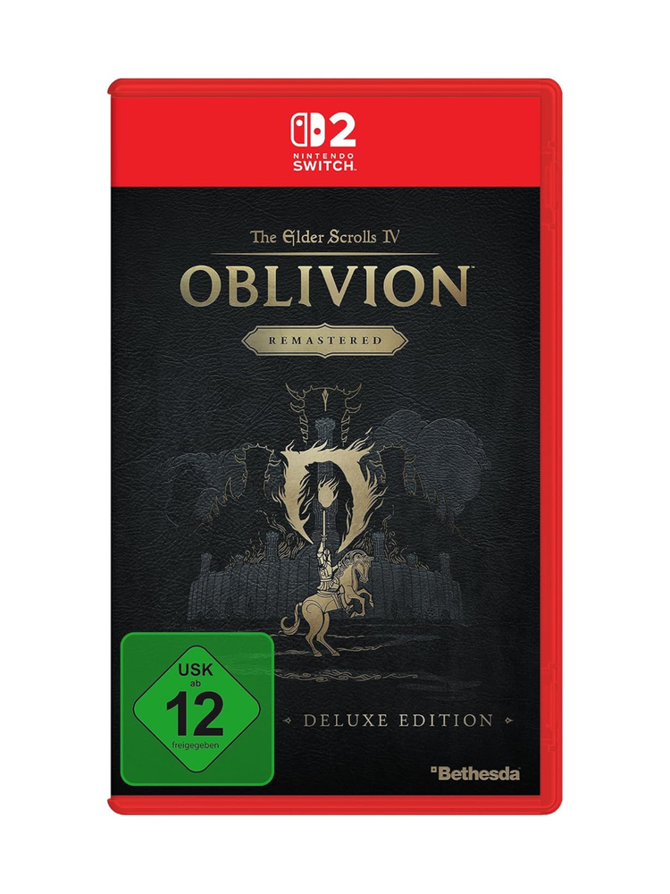 The Elder Scrolls IV Oblivion Remastered Physische Deluxe Edition Nintendo Switch 2 neu