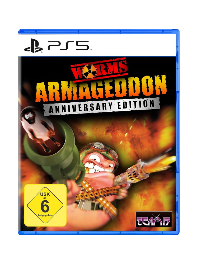Worms Armageddon Anniversary Edition PS5 Spiel – rundenbasierter Strategie-Klassiker gebraucht