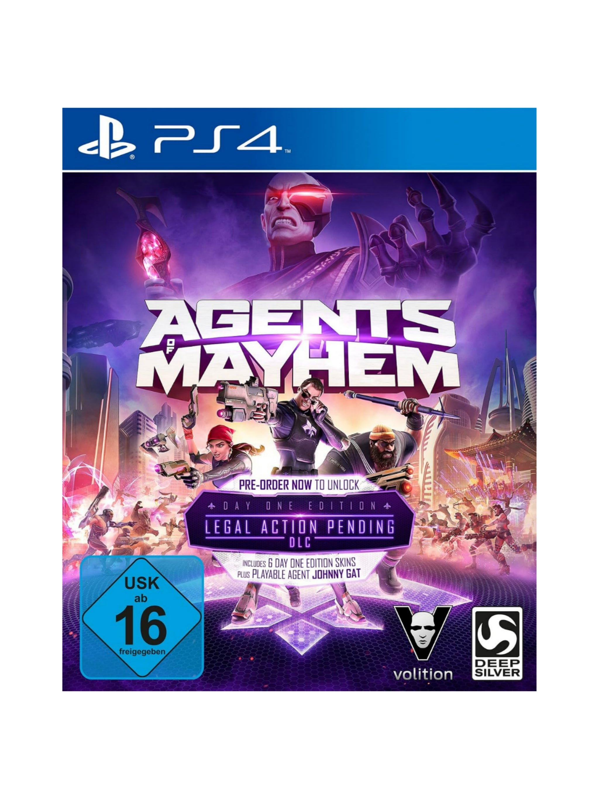 Agents of Mayhem Day One Edition PS4 PlayStation 4 Spiel gebraucht