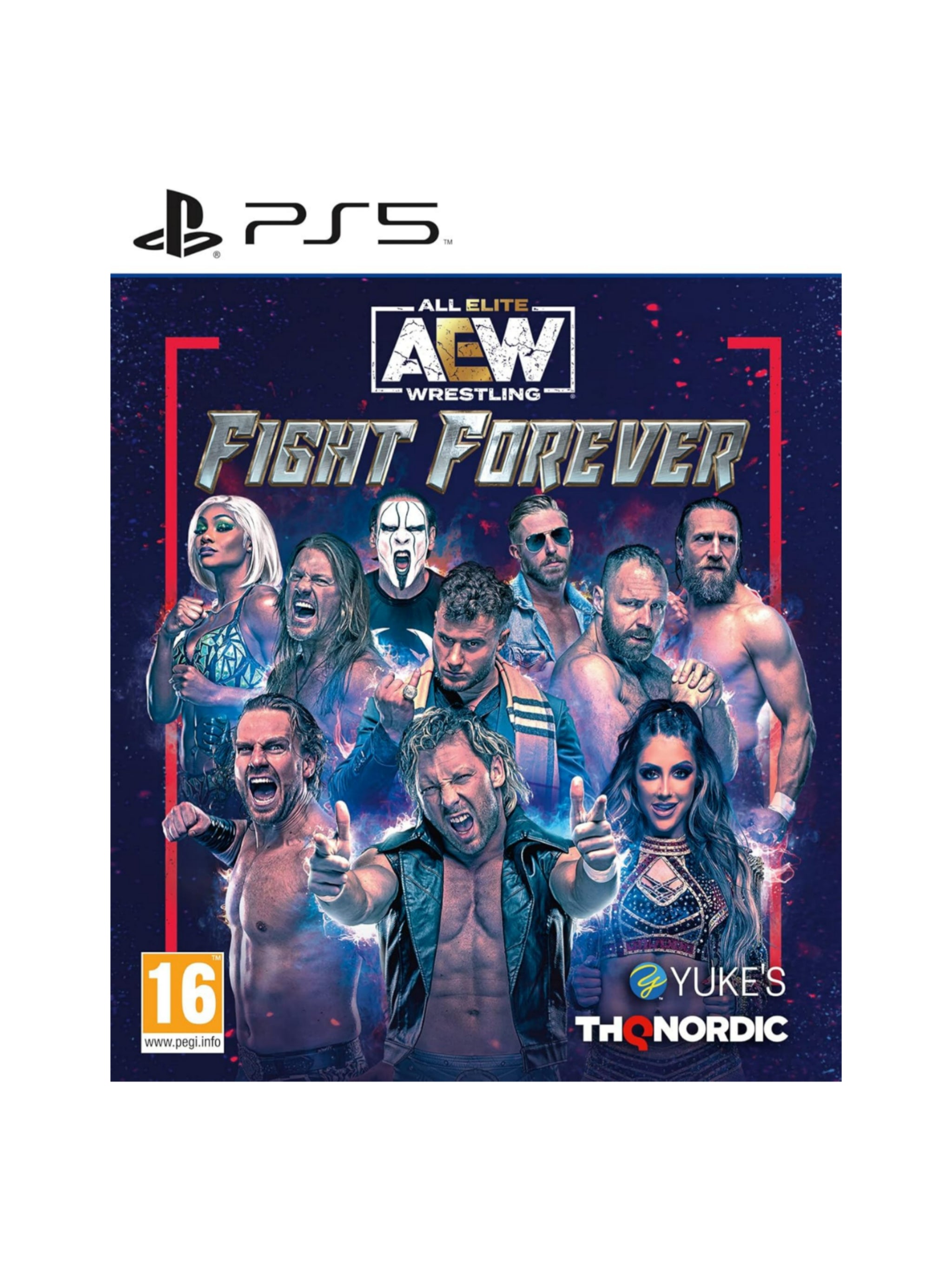 All Elite Wrestling Fight Forever für PlayStation 5 PS5 PEGI – gebrauchtes Originalspiel mit Hülle