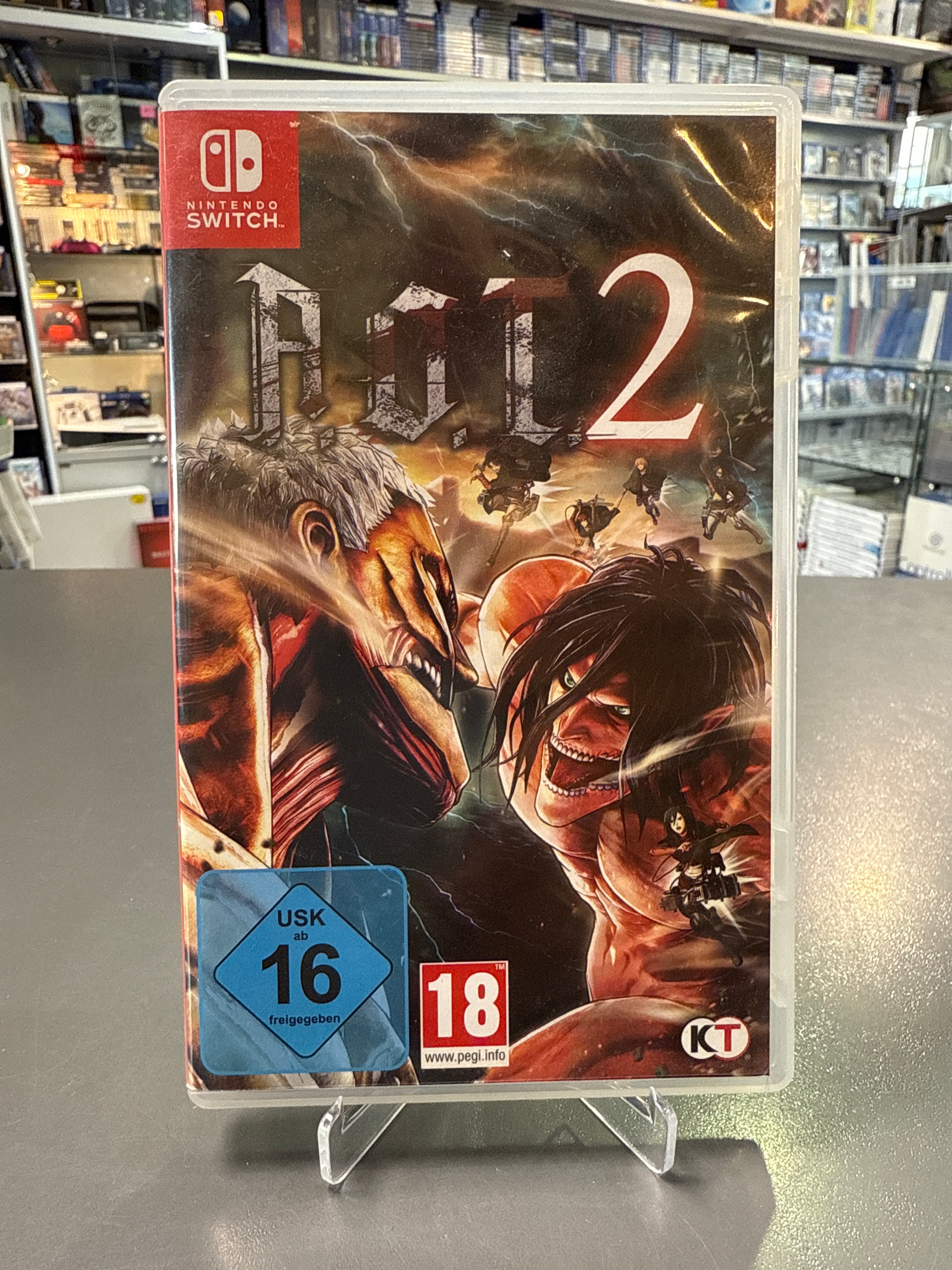 Attack on Titan 2 A.O.T. 2 Nintendo Switch Spiel gebraucht