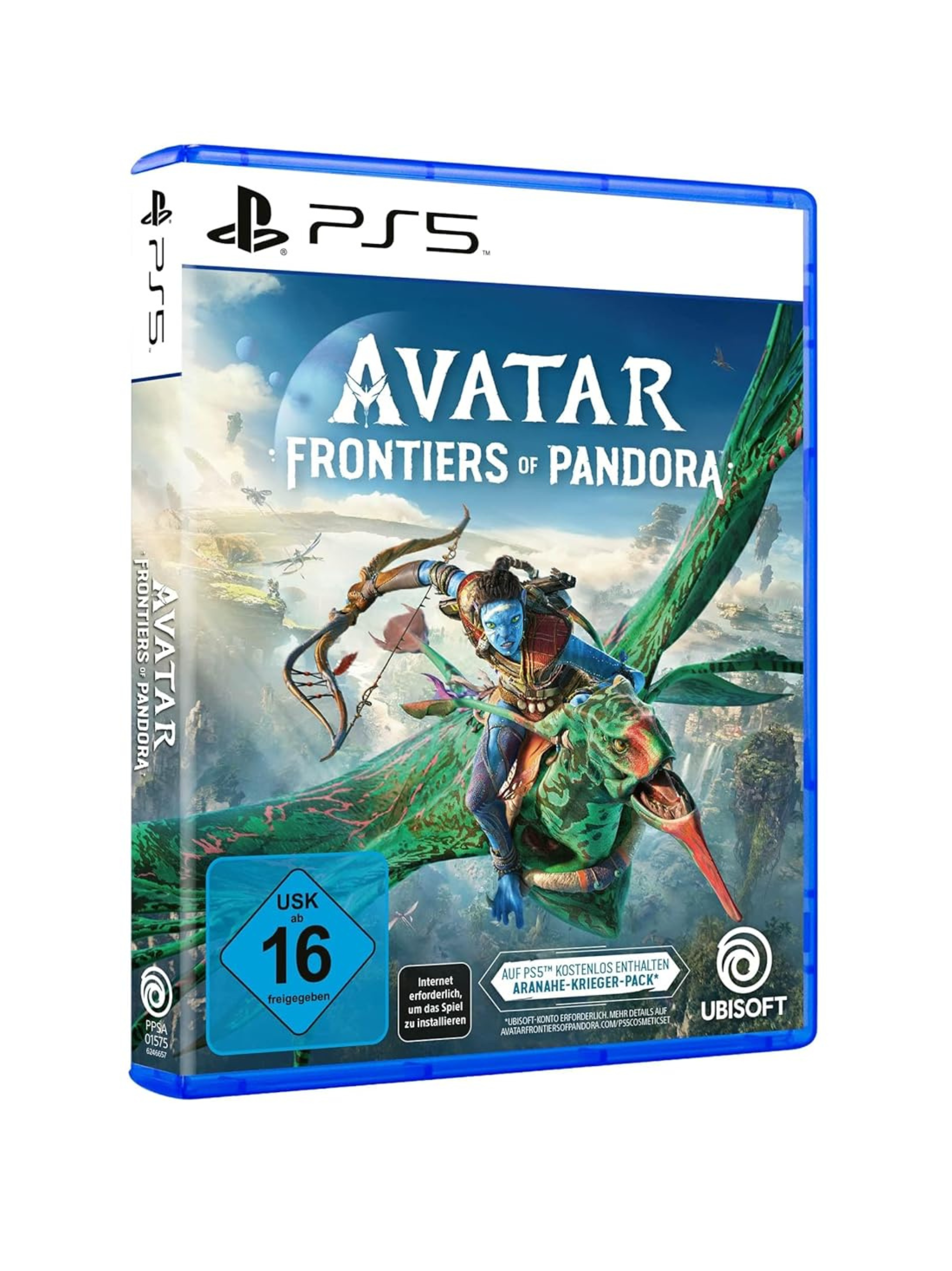 Avatar Frontiers of Pandora From the Ashes PlayStation 5 PS5 gebraucht mit Original PS5 Spiel Blu-ray