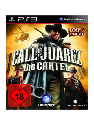 Call of Juarez The Cartel für PlayStation 3, deutsche PAL-Version, gebrauchtes PS3-Spiel mit Originalhülle und Disc in gutem Zustand.