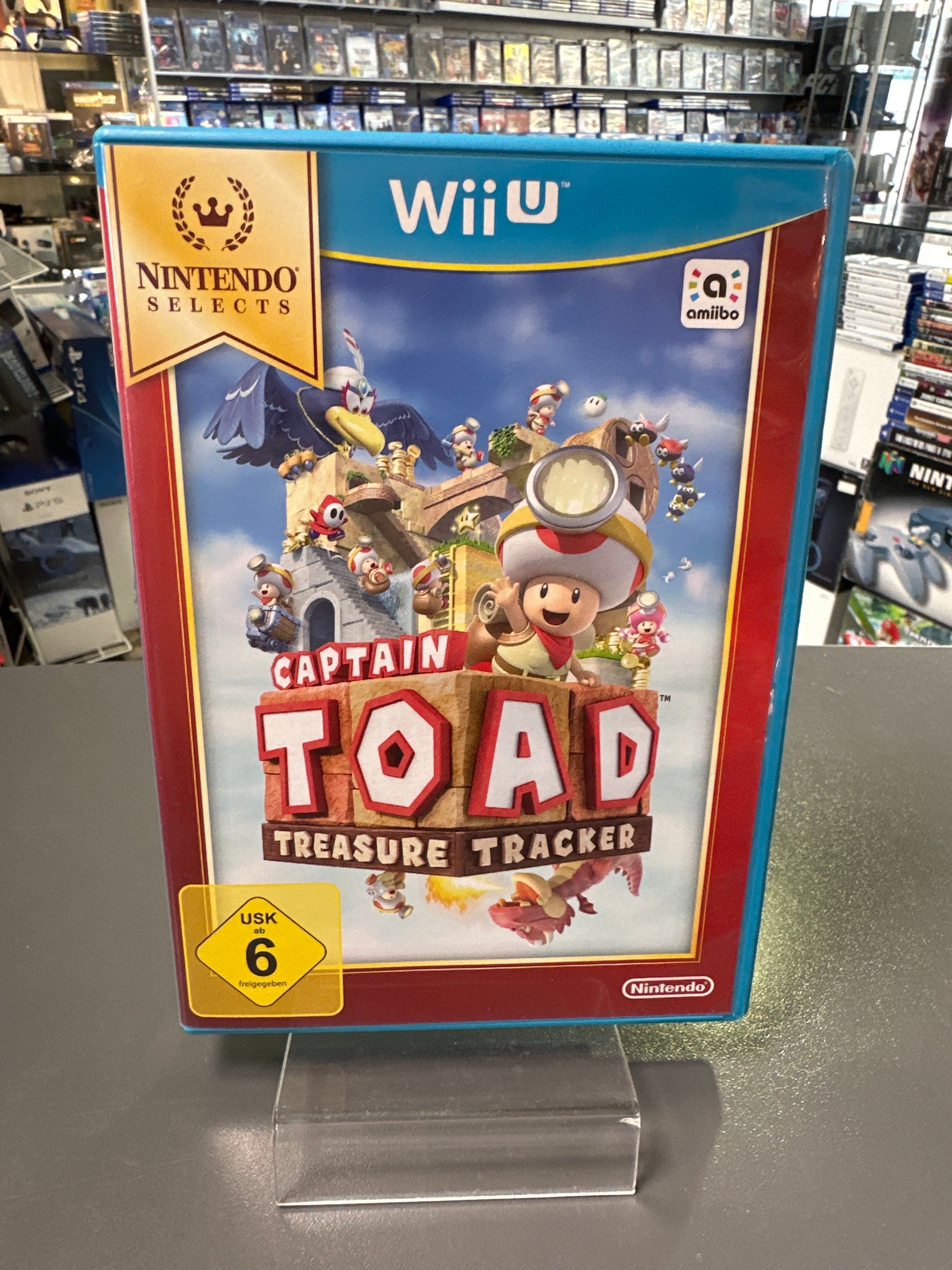 Captain Toad: Treasure Tracker Nintendo Selects für Nintendo Wii U – gebrauchtes Rätsel- und Abenteuerspie