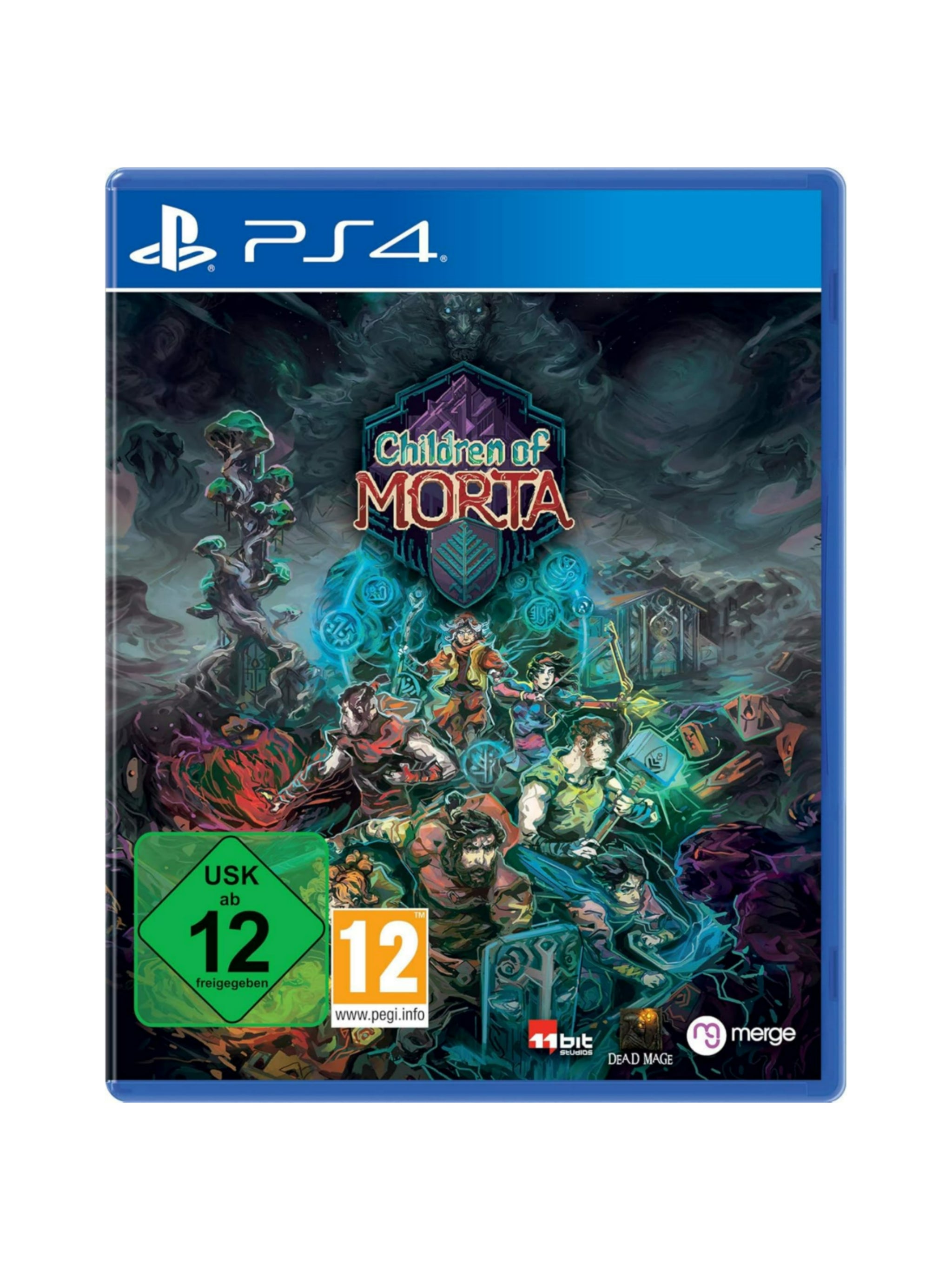 Children of Morta für PlayStation 4 PS4 mit Originalverpackung und Spiel-Blu-ray in gebrauchtem Zustand.