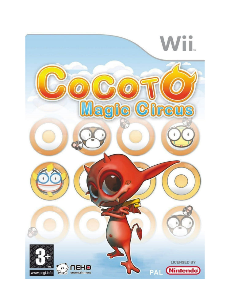 Cocoto Magic Circus Nintendo Wii PEGI Spiel gebraucht
