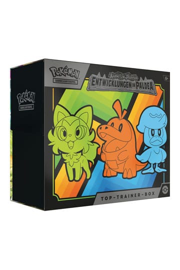 Pokémon Karmesin & Purpur: Entwicklungen in Paldea Top Trainer Box *Deutsche Version*