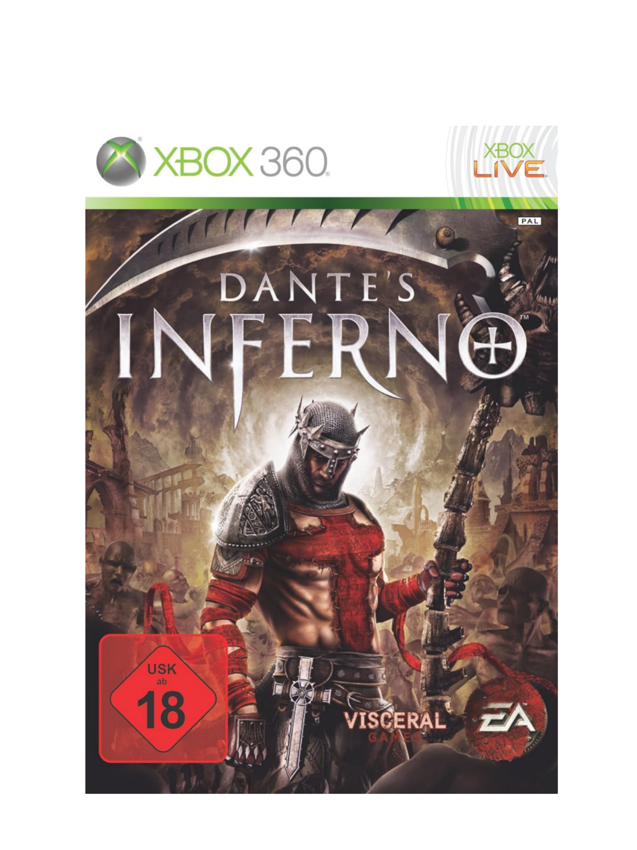 Dante’s Inferno Uncut für Xbox 360 als gebrauchtes Videospiel