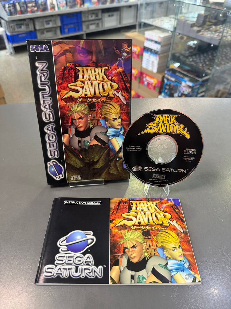 Dark Savior für Sega Saturn – gebrauchtes Originalspiel mit Hülle