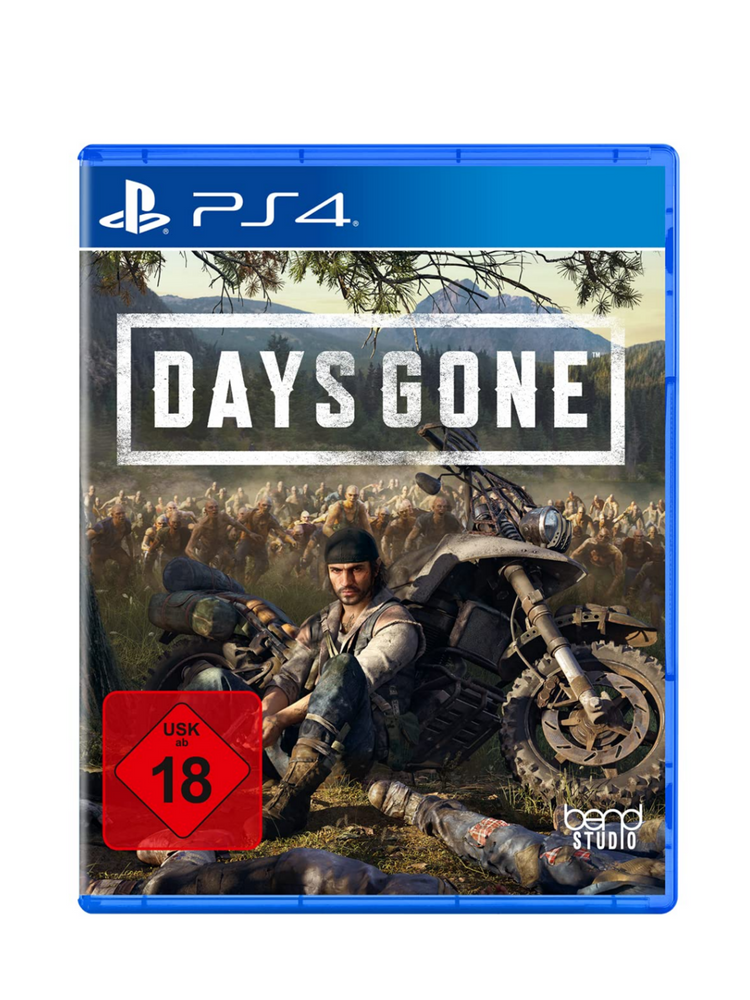 Days Gone Standard Edition für PlayStation 4 – PS4 Open-World-Actionspiel mit Deacon St. John, Freakern, Motorrad, Survival-Gameplay und postapokalyptischer Story